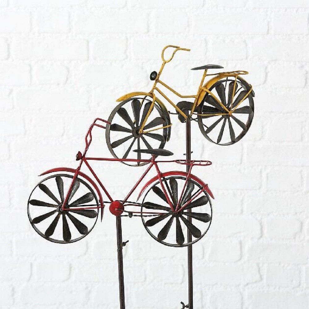 BOLTZE GRUPPE GmbH Gartenstecker Gartenstab Fahrrad 2sort. Eisen H.130 cm Stückpreis