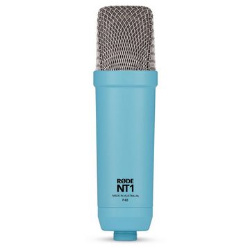 RØDE Mikrofon NT1 Signature Blue (Studio-Mikrofon Blau), mit Gelenkarm-Stativ