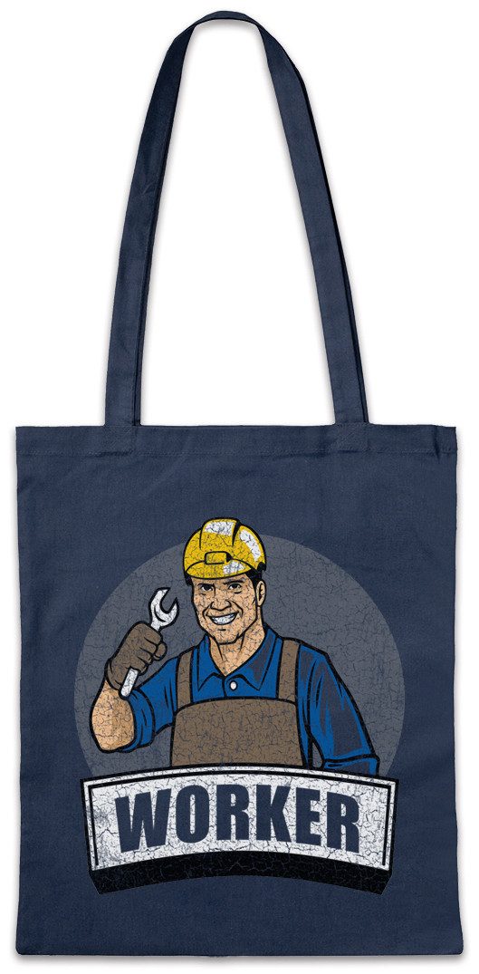 Beuteltasche Worker III Stofftasche Handwerk Handwerker Heimwerker Hausmeister