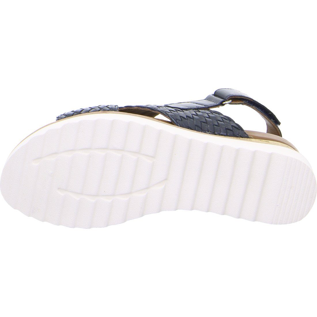 Valencia Leder Schuhe, 048035 Damen Ara - Sandalette Sandalette Ara blau