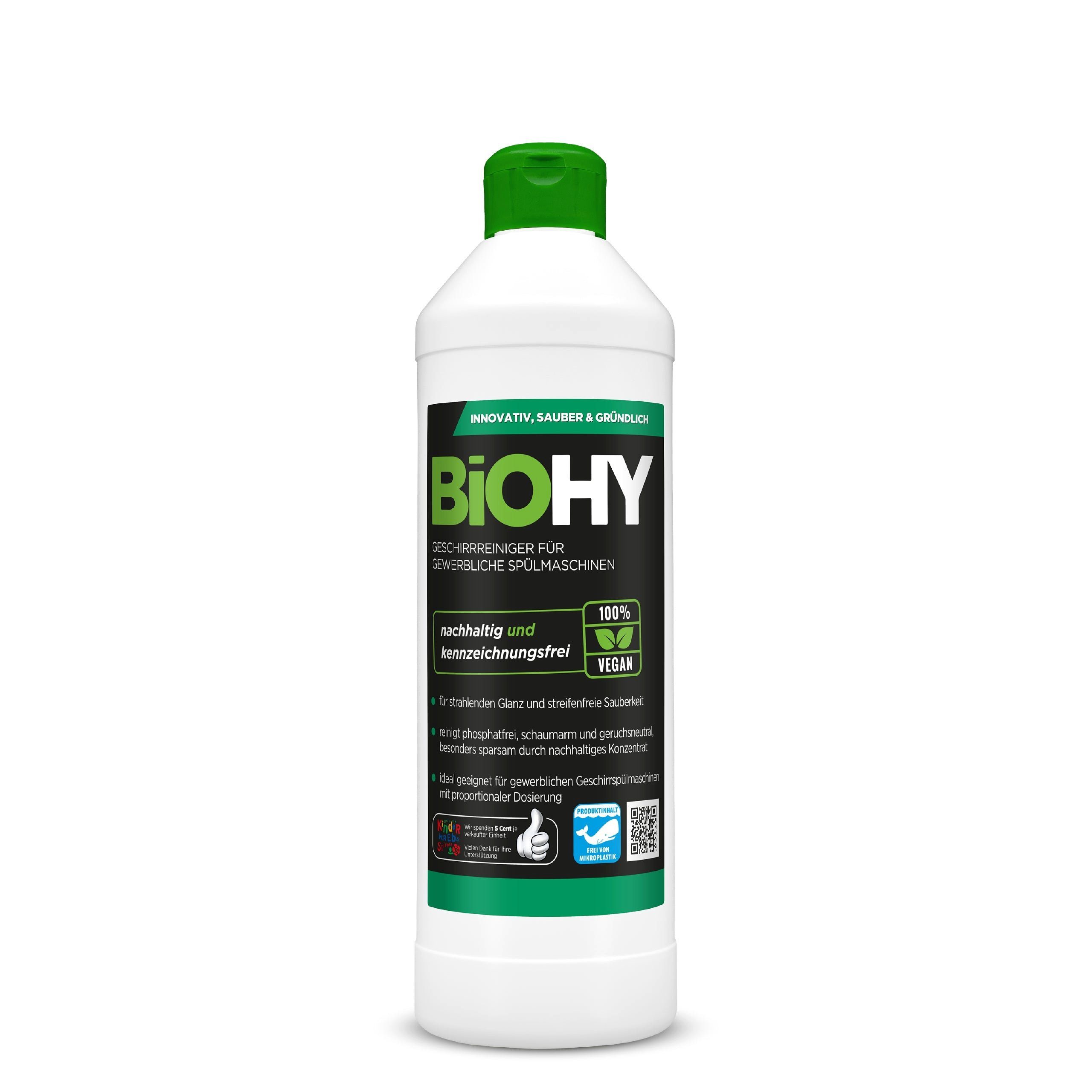 BiOHY Geschirrreiniger 1 x 500 ml Flasche Geschirrspülmittel (1-St)