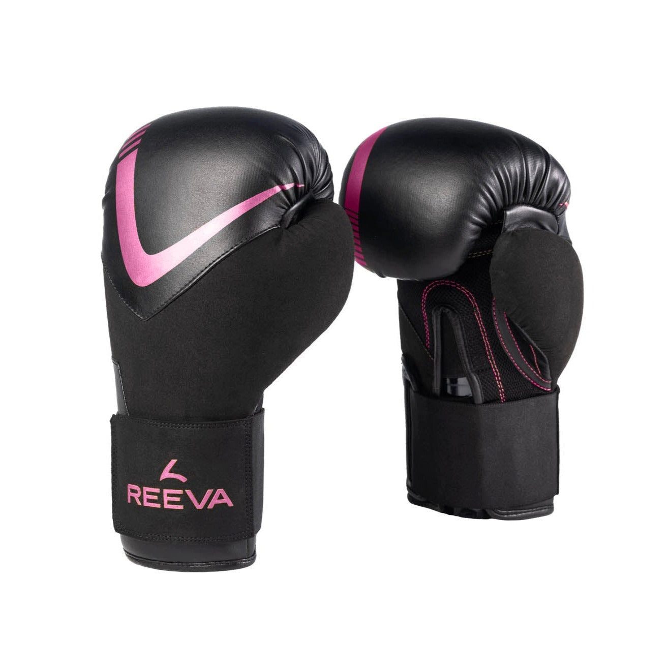 Reeva Boxhandschuhe Reeva Boxhandschuhe Mikrofaser-Leder Rosa 14 oz