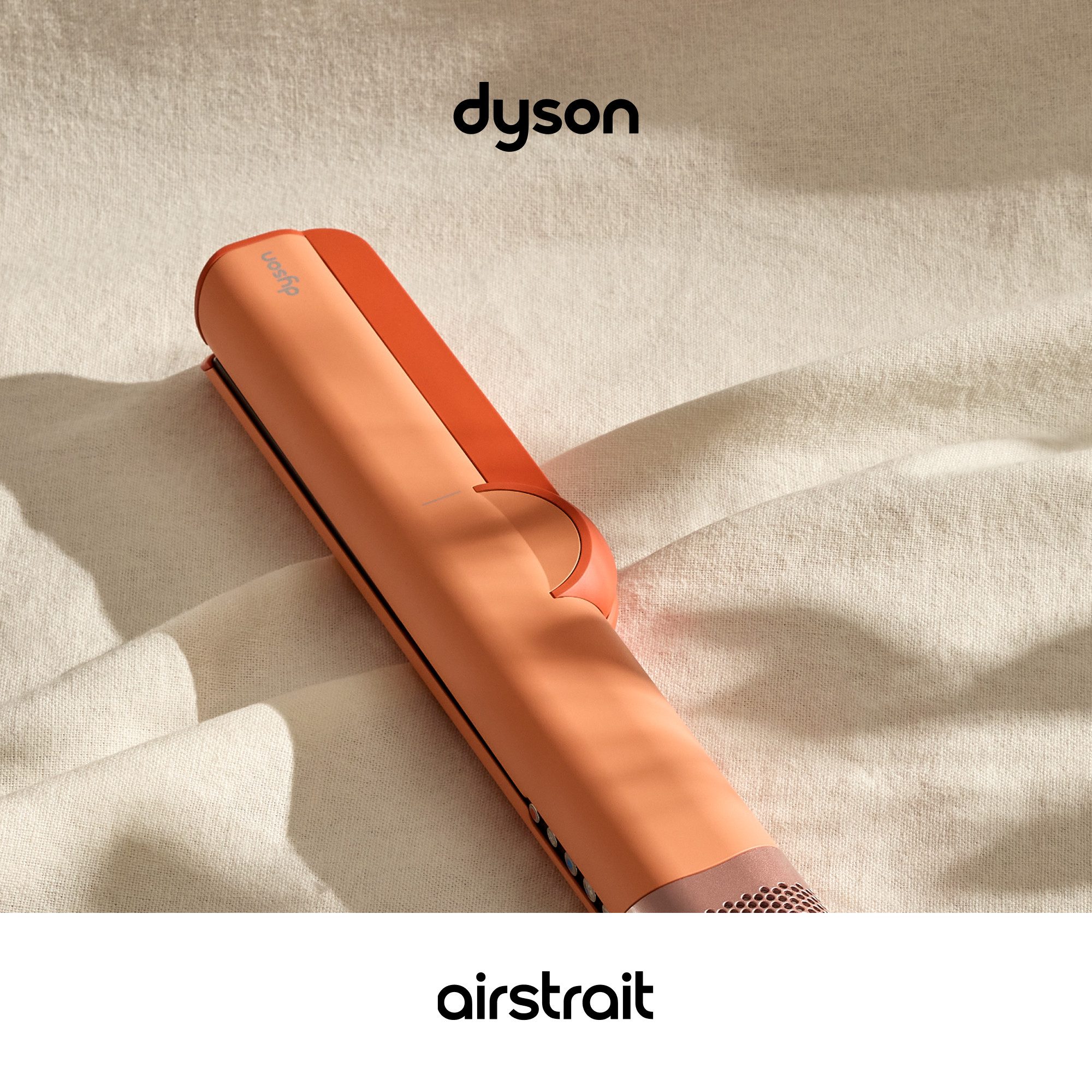 DYSON Glätteisen Dyson Airstrait Haarglätter, nur mit Luft. Ohne Hitzeschäden. Ohne Heizplatten
