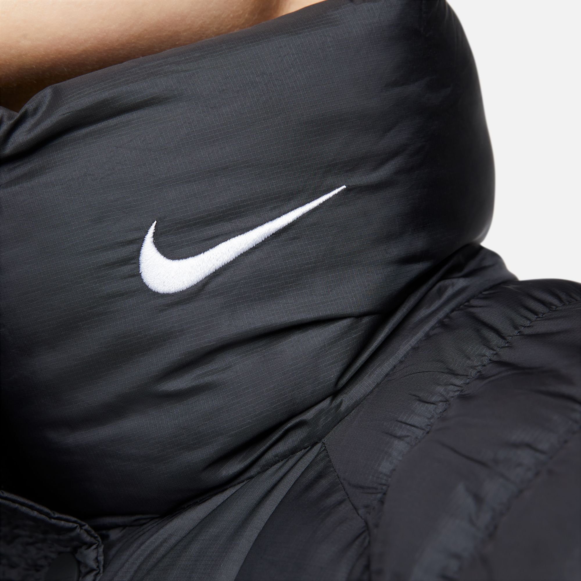 Nike Sportswear Outdoorjacke ESSNTL PRIMA NSW PKA W BLACK/WHITE