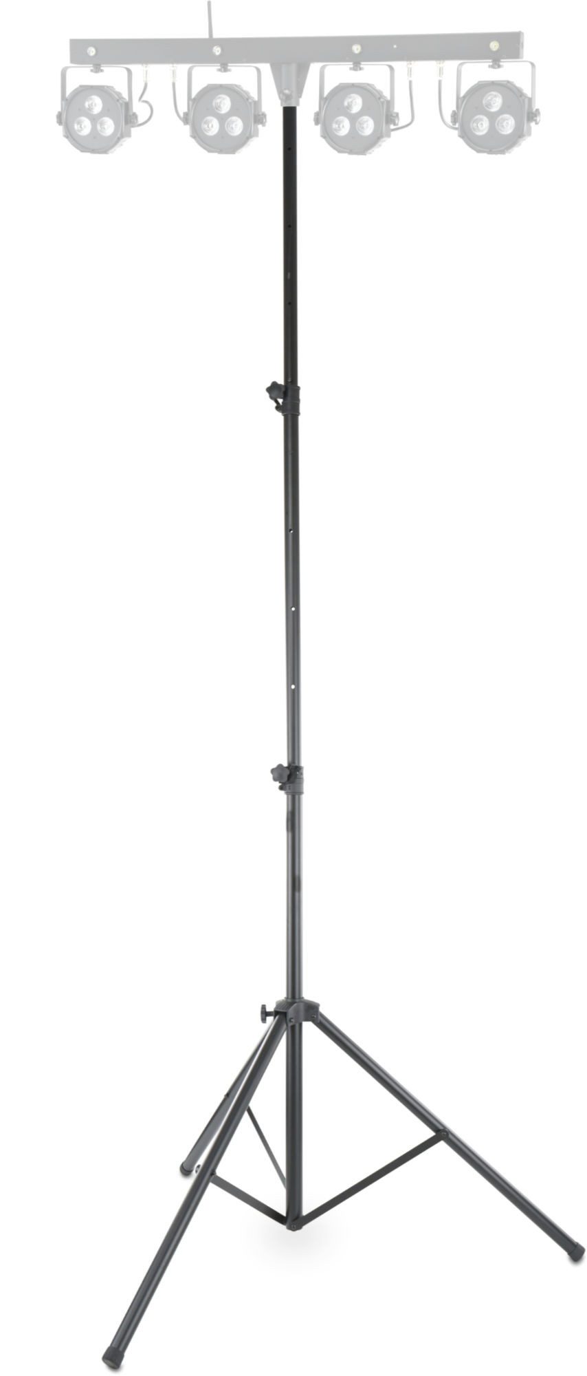 Showlite LS325 Lichtstativ 3,25 m Lampenstativ (Standfestes Leuchten- und Boxenstativ)