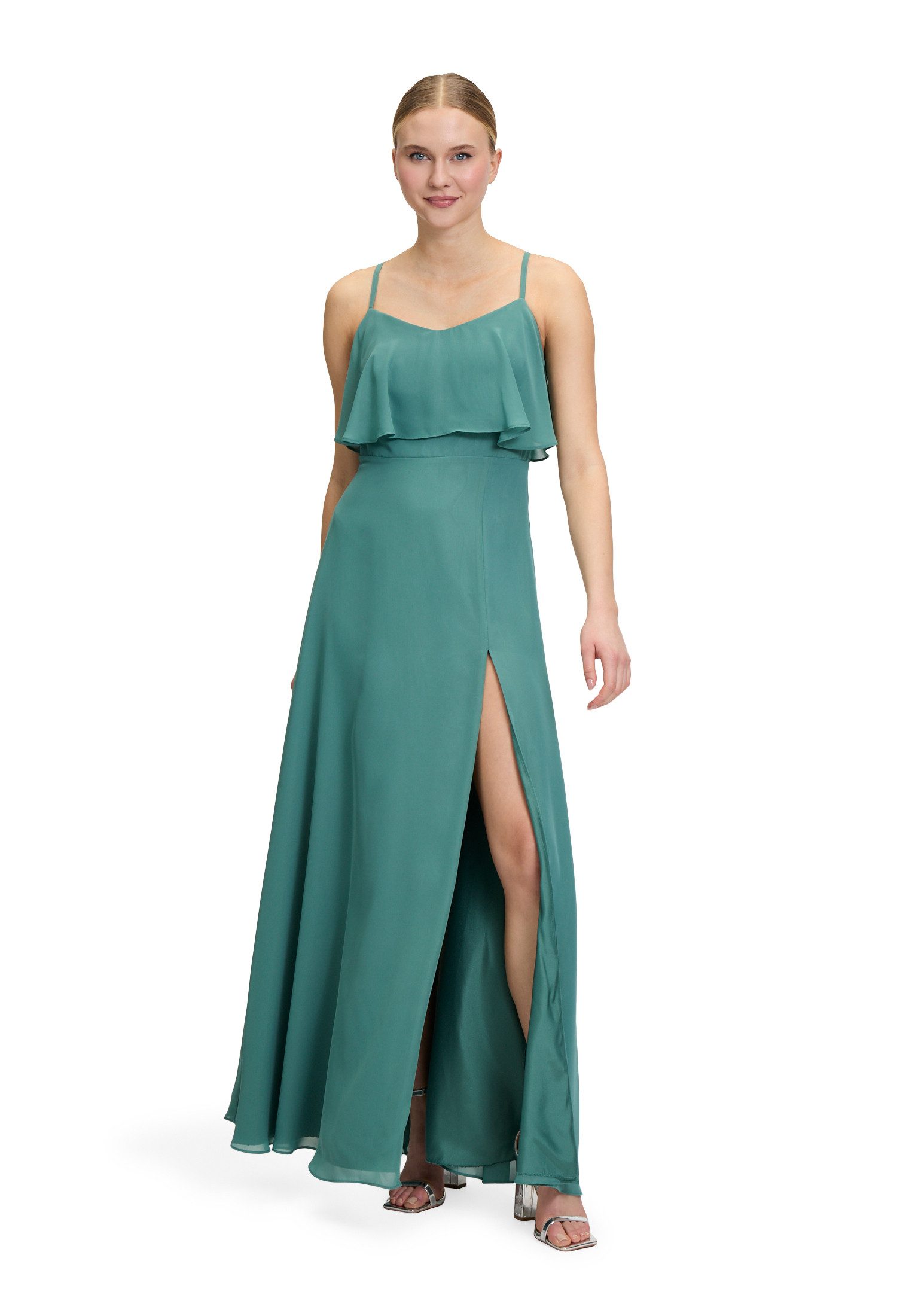 Vera Mont Abendkleid Damen Abendkleid mit Volant Volant günstig online kaufen