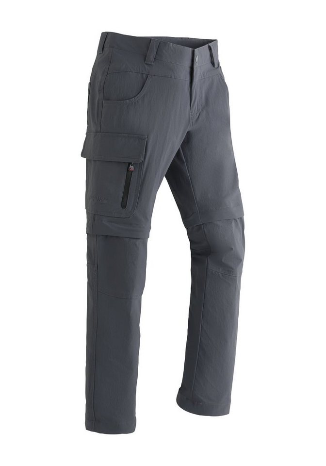 Maier Sports Funktionshose Lucagrow Zip Elastische, mitwachsende Zipp-off- Hose für Jungs, Trocknet besonders schnell dank dryprotec-Technologie