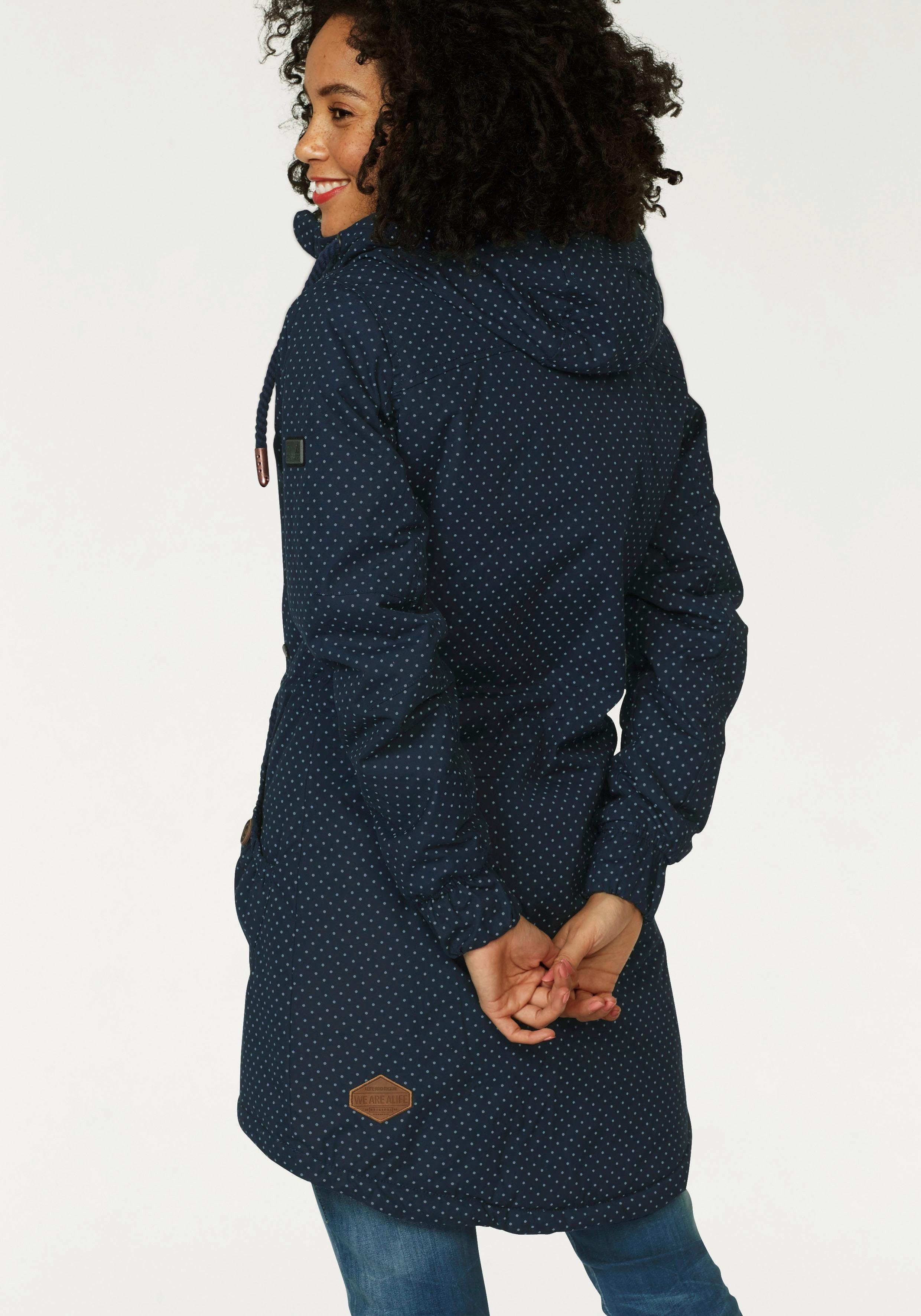 Alife & Kickin Outdoorjacke CHARLOTTEAKB gefütterter Parka, Kapuzenjacke du günstig online kaufen