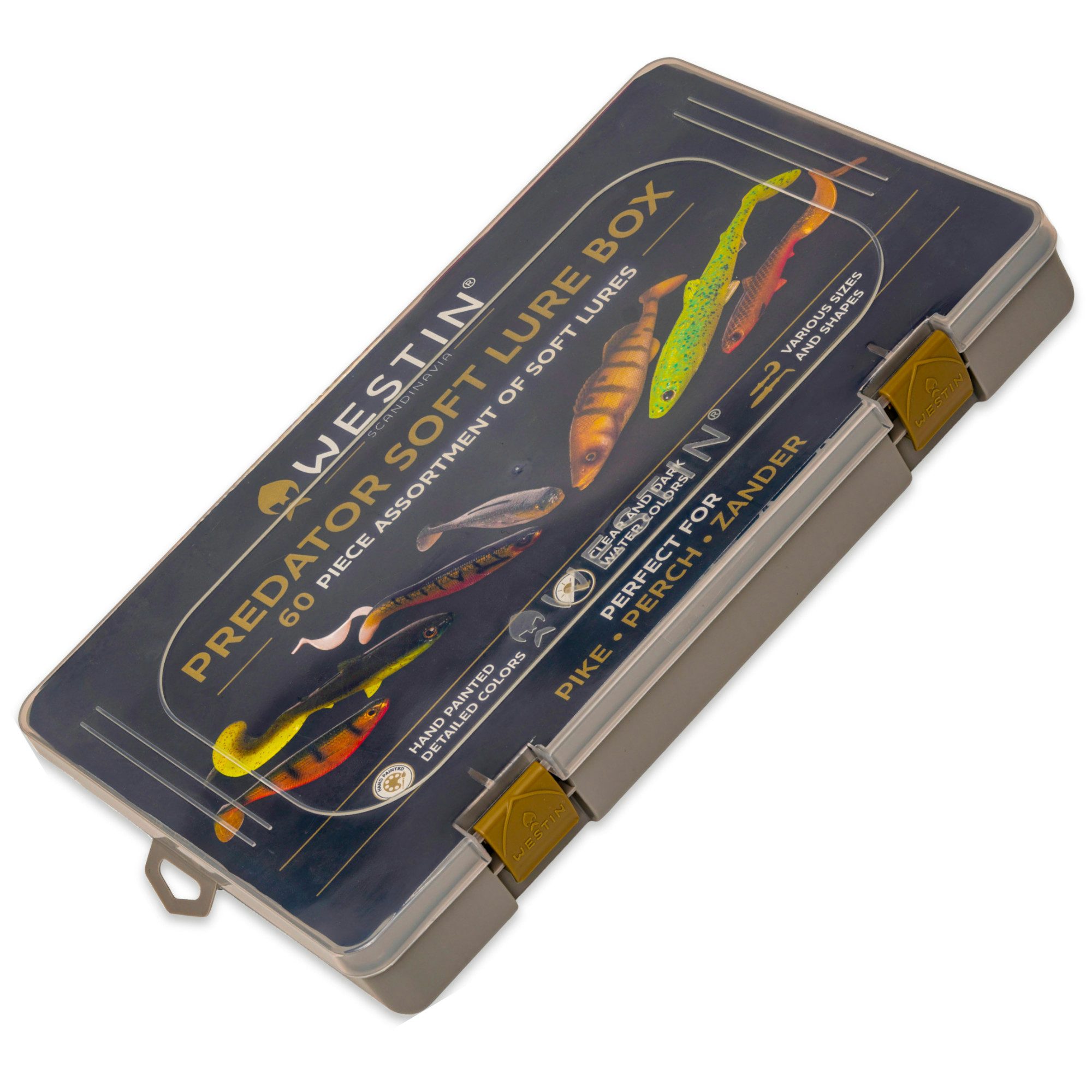 Kunstköder Predator Soft Lure Box 60Pcs