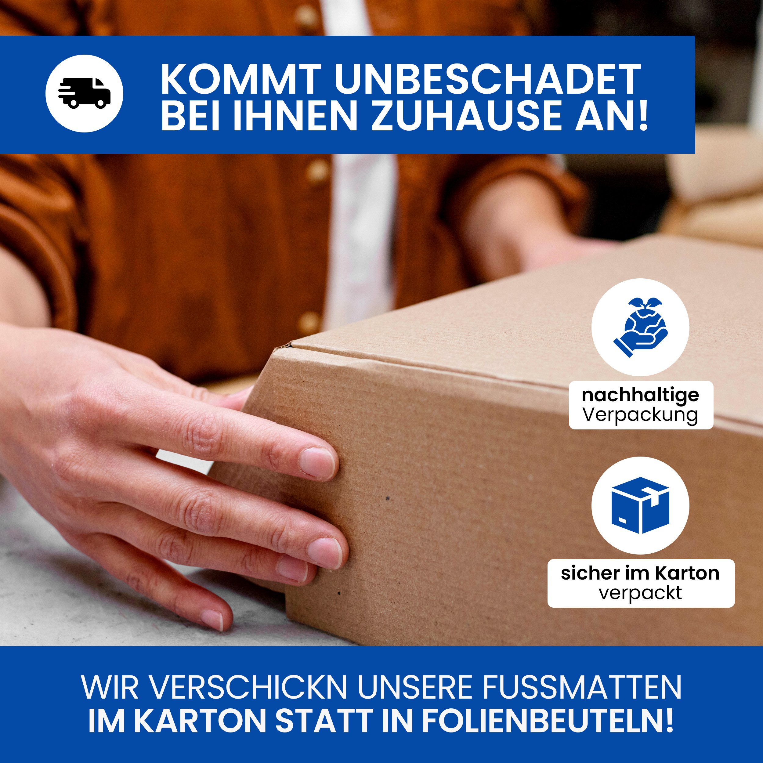 Gentle North Fußmatte für Innen & Außen - Schmutzfangmatte – Bild 5 von 5