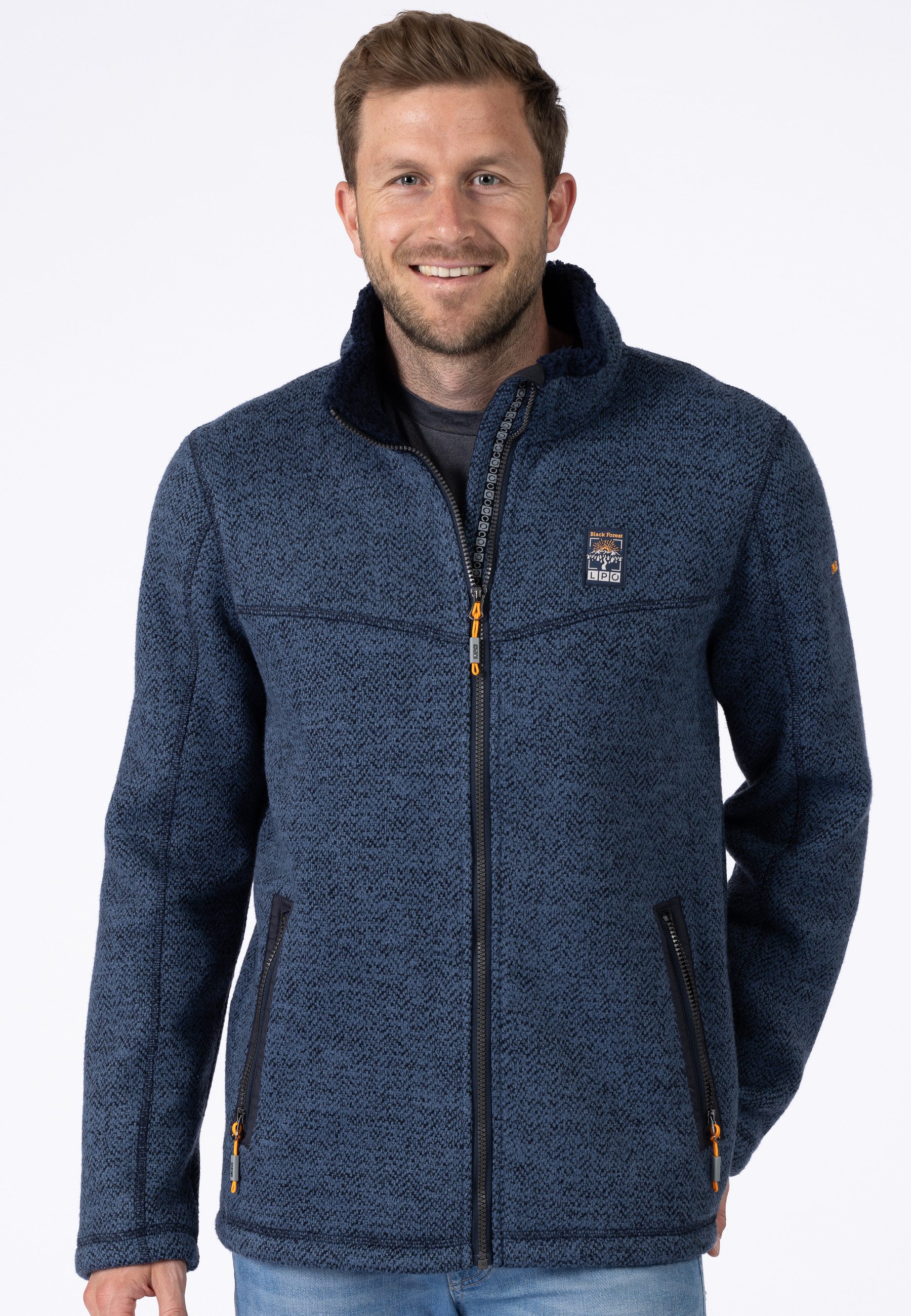 DEPROC Active Fleecejacke JAMES CS Strickfleecejacke, günstig online kaufen