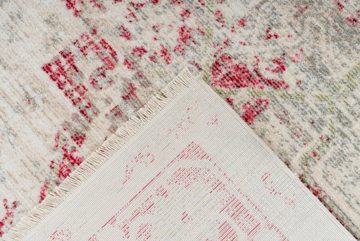 Teppich Rossa 900, calo-deluxe, rechteckig, Höhe: 5 mm, Vintage Optik, Wohnzimmer