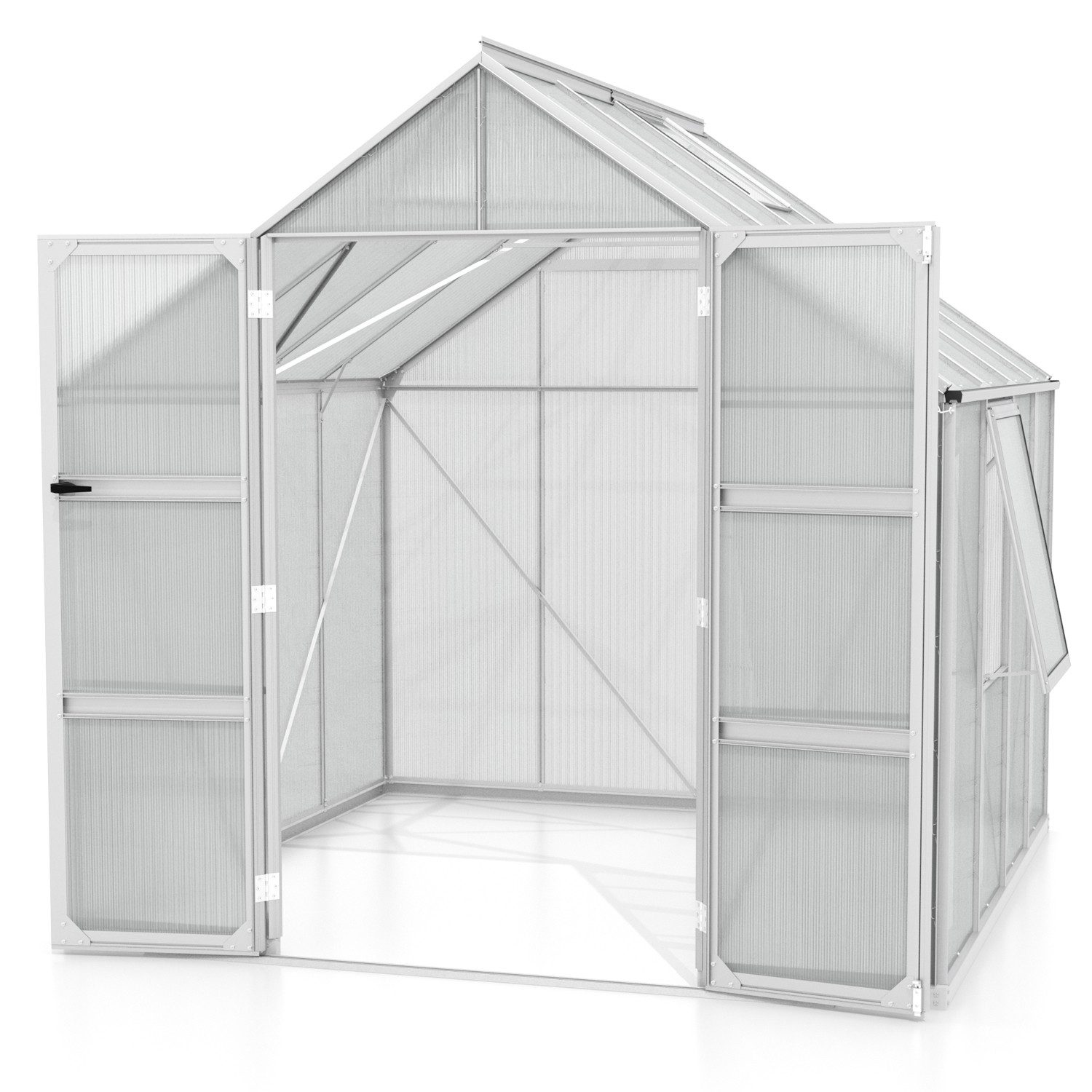 Vitavia Gewächshaus Olymp 6700, 4,00 mm Wandstärke silberfarben | Rabatt: 27% Vitavia Gewächshaus Olymp 6700, 4,00 mm Wandstärke silberfarben | Rabatt: 27%