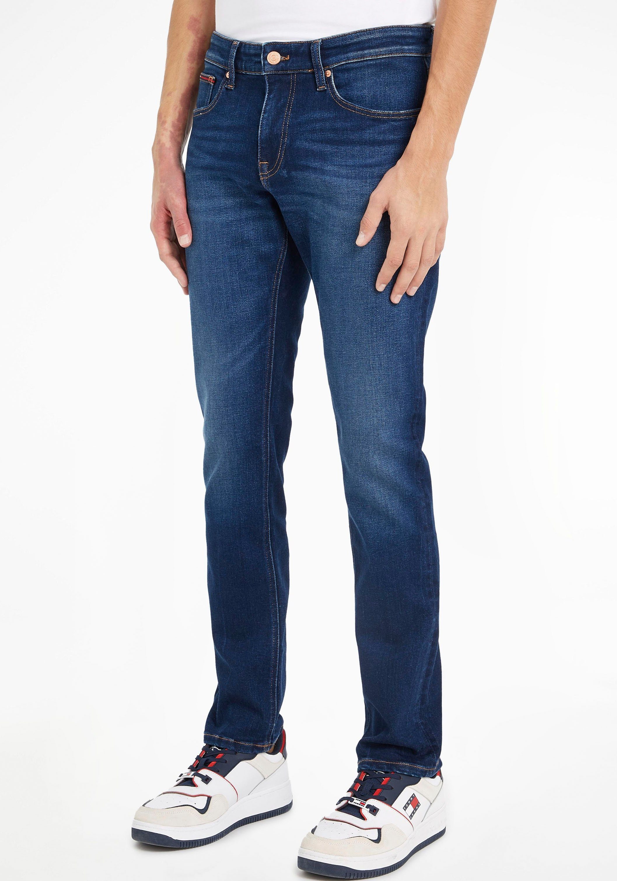Tommy SCANTON 5-Pocket-Jeans Dark Jeans 1BK Denim SLIM