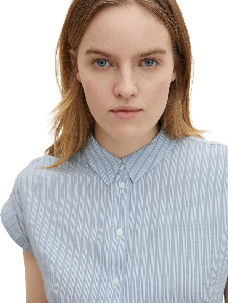 TOM TAILOR Kurzarmbluse Kurzarmbluse für Damen (1-tlg)