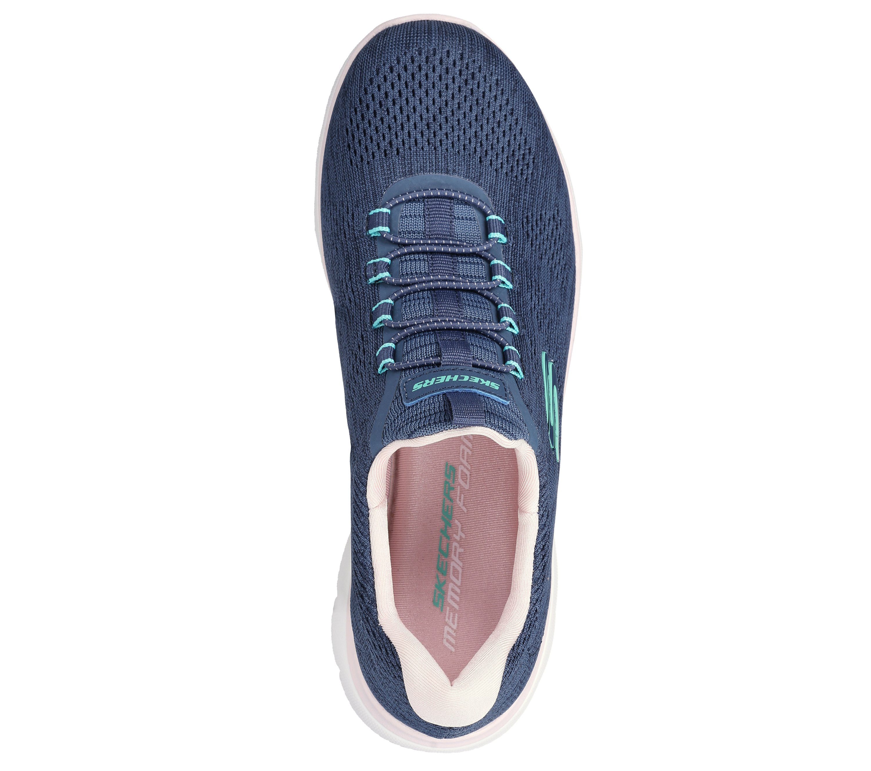 Skechers SUMMITS-FUN FLARE Slip-On Sneaker Trainingsschuh in veganer Verarbeitung – Bild 5 von 5