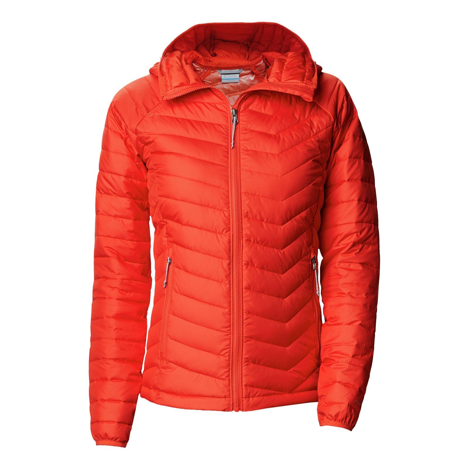 843 bold Jacket Kapuze mit Columbia Steppjacke Hooded Powder Lite™ orange