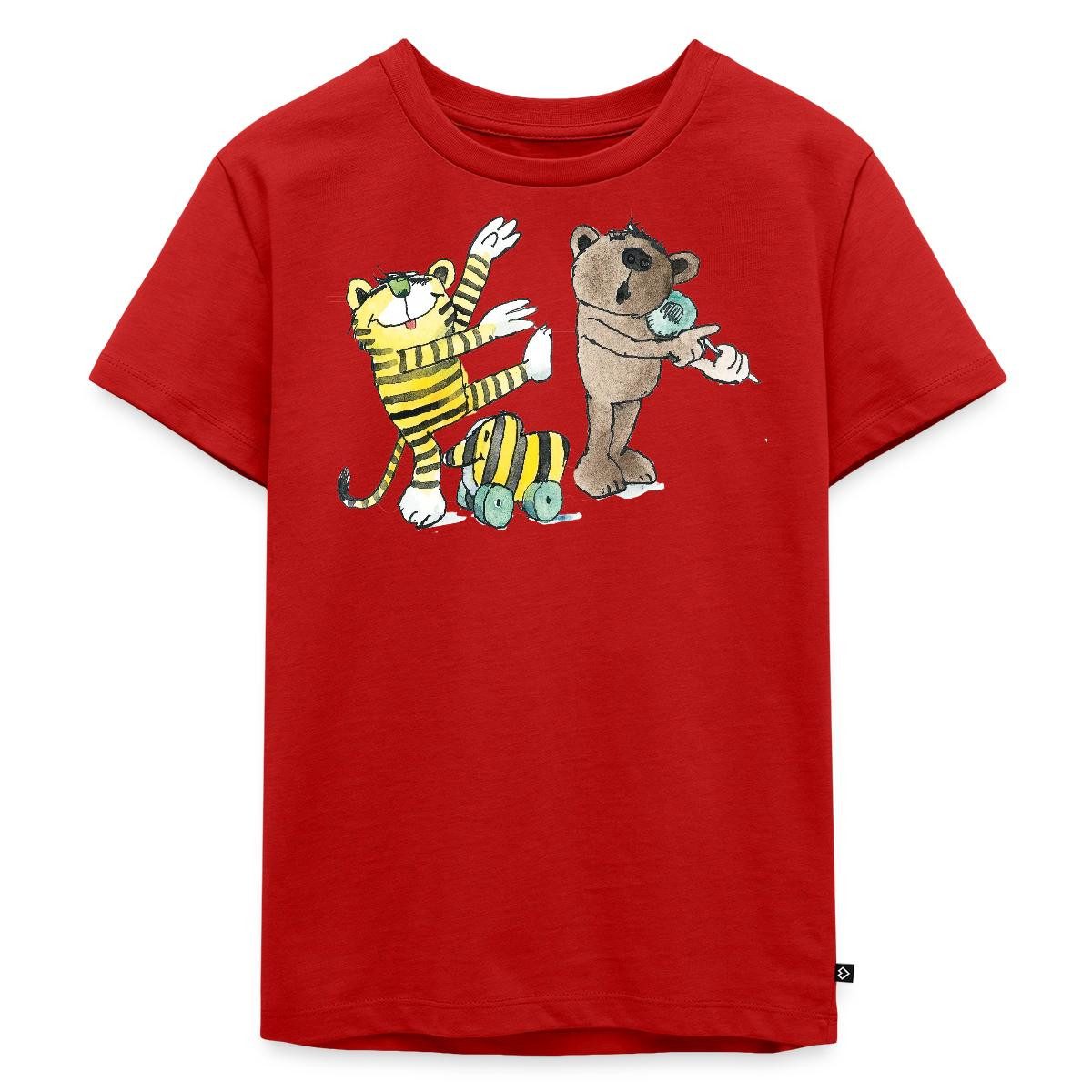 T-Shirt Janosch Tiger und Freunde Machen Musik Kinder Premium T-Shirt