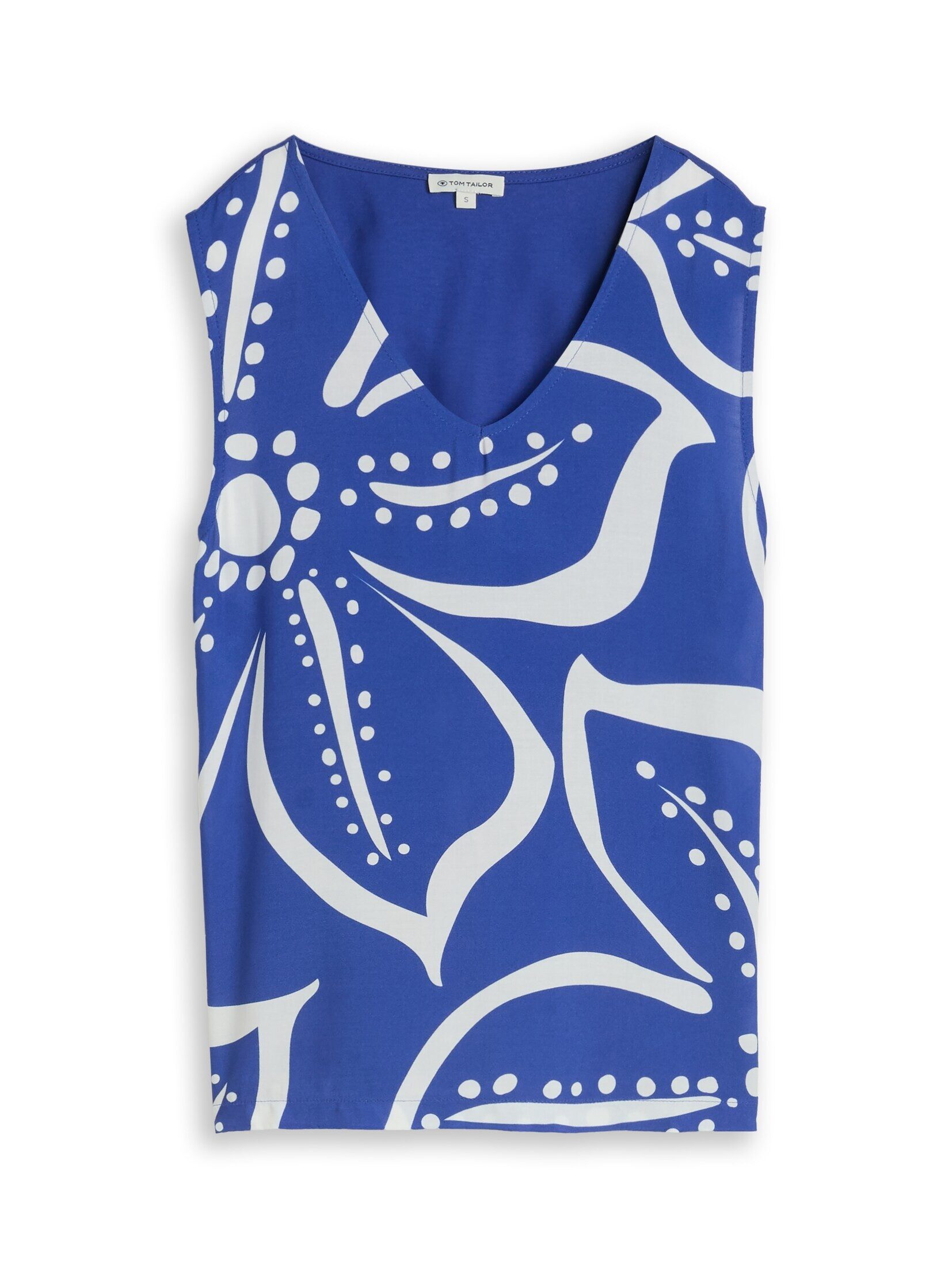 TOM TAILOR Trägertop T-Shirt Top mit Blumenmuster