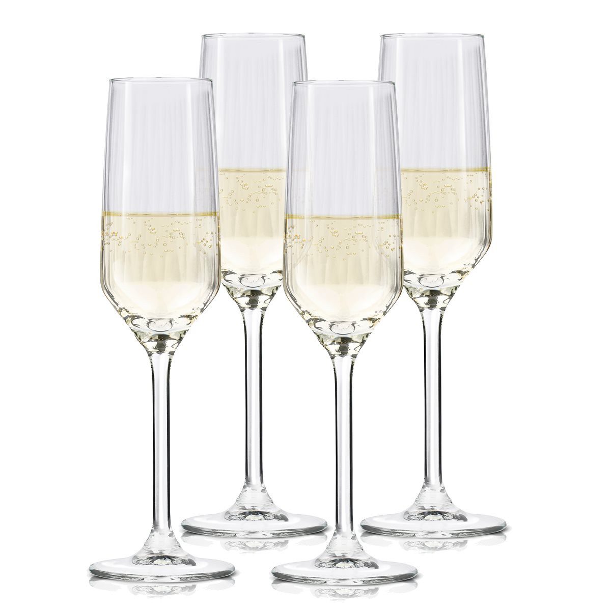 Alpina Weinglas alpina Sektgläser - Set 4 Stück, Glas