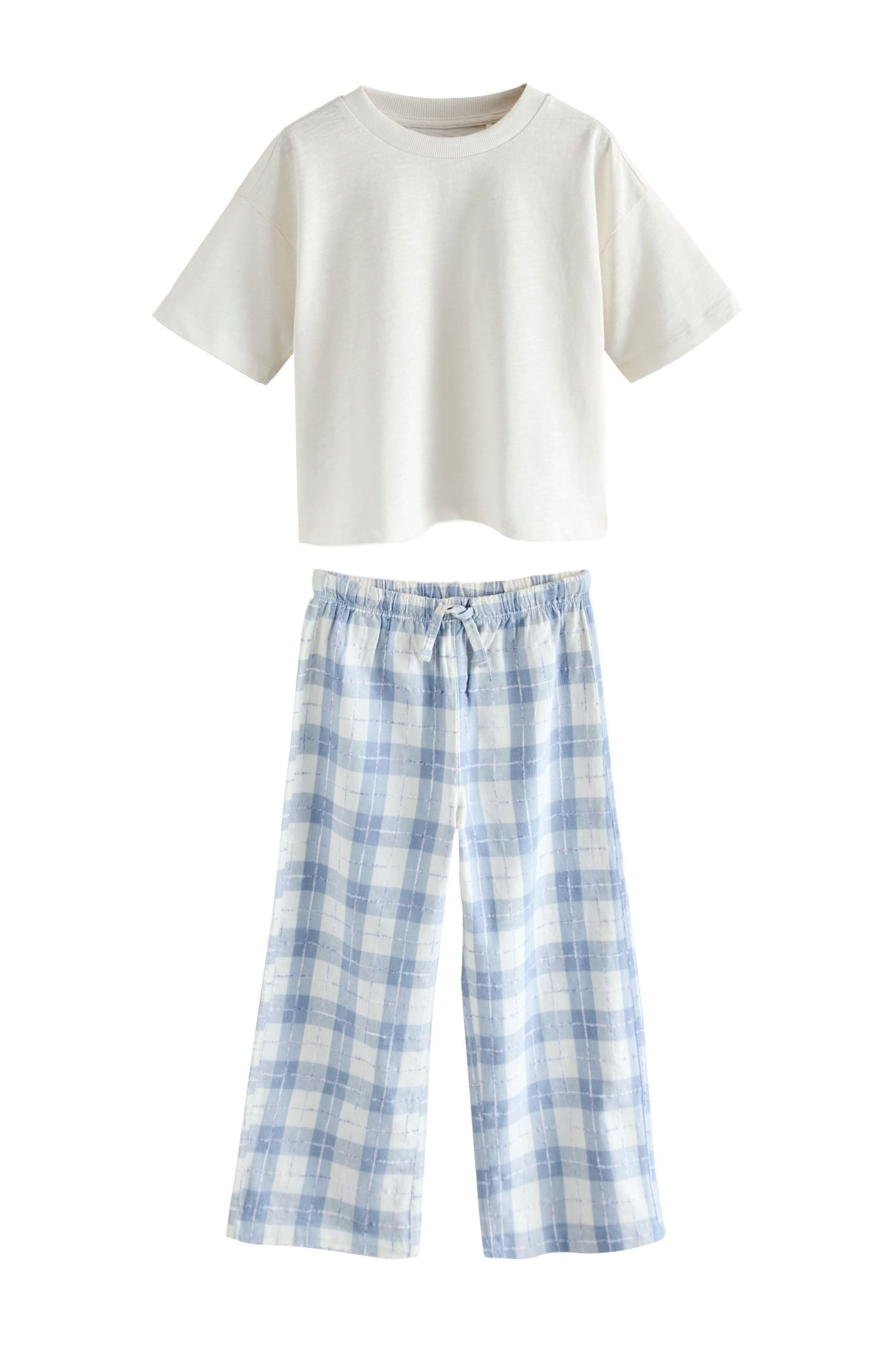Next Pyjama Schlafanzug mit weitem Bein, 1er-Pack (2 tlg)