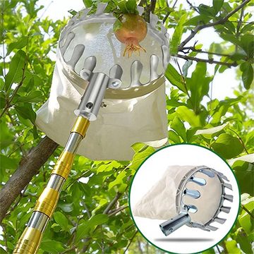 Atäsi Obstpflücker Obstpflücker mit baumwollbeutel Landwirtschaftsgartenzubehör Werkzeuge, (1-St)