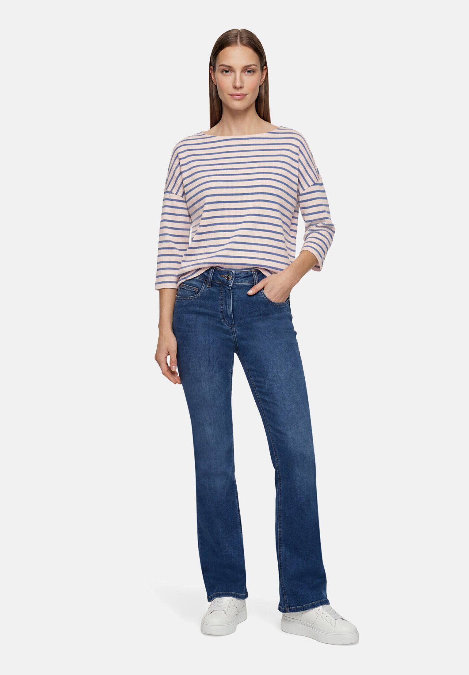 Betty Barclay 3/4-Arm-Shirt Damen mit U-Boot-Ausschnitt (1-tlg)