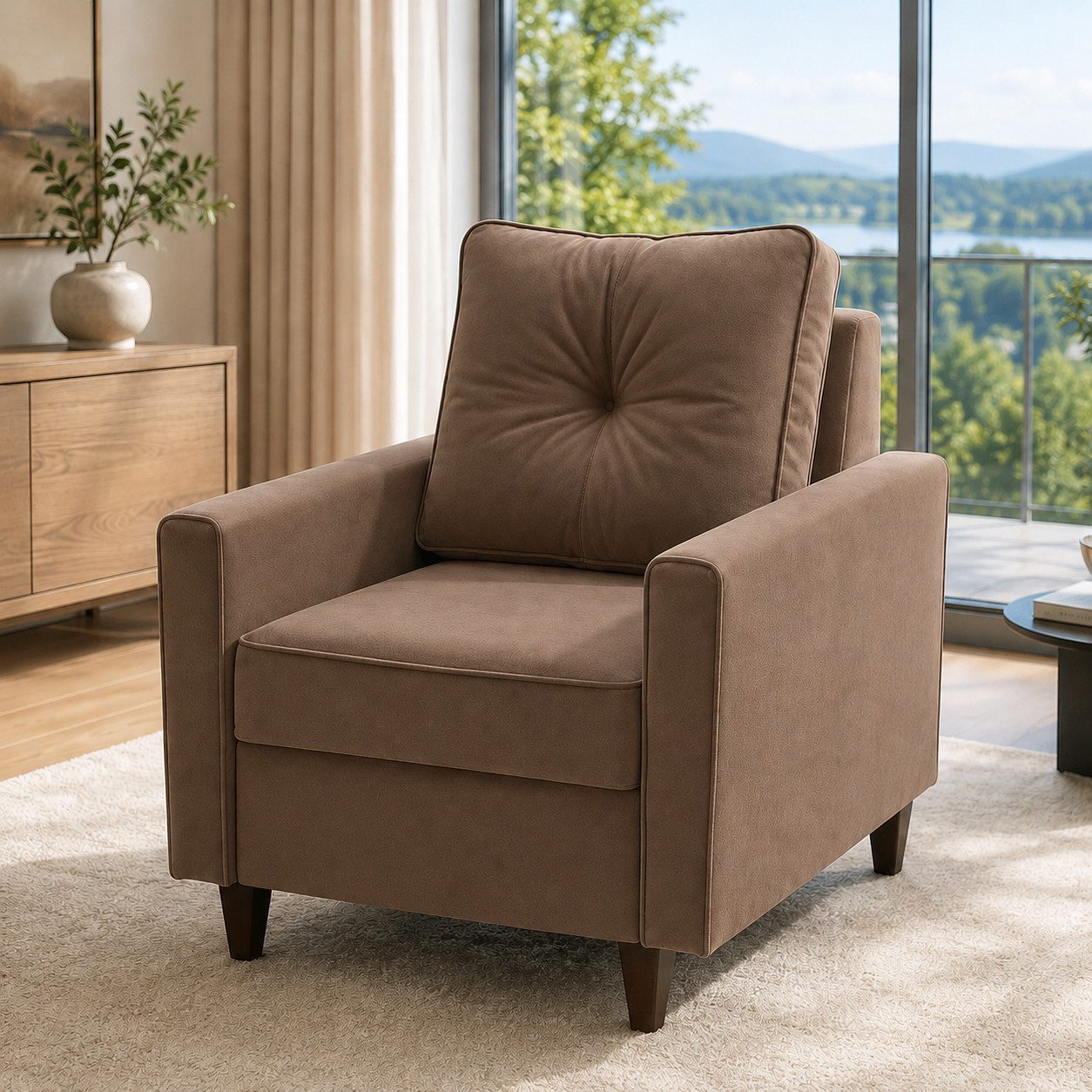 Best for Home Sessel Fred Maxi – Luxus & Komfort vereint (Einzelartikel, 1-St., Einzelartikel), mit Relaxfunktion