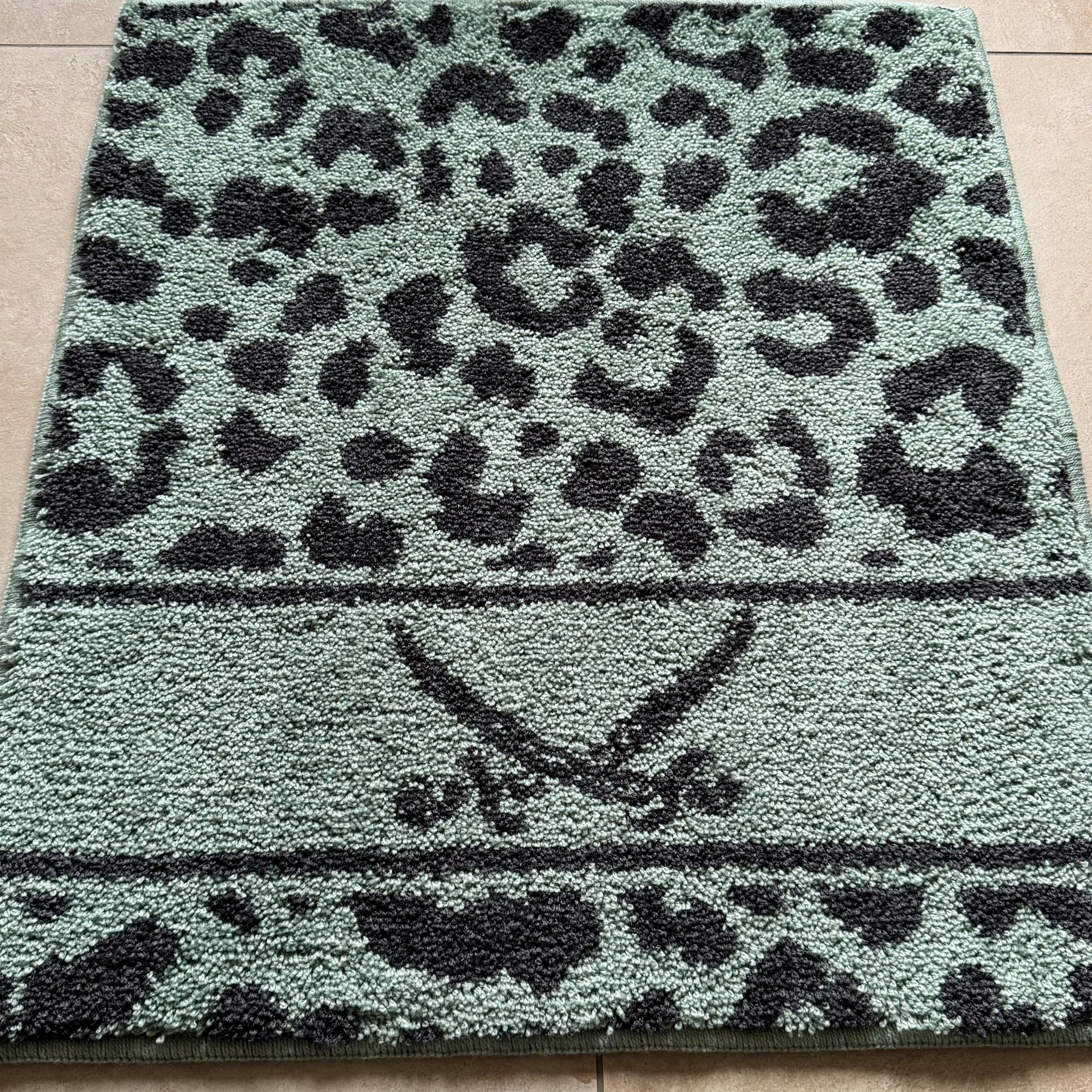 Sansibar Sylt Badematte Badteppich „Leo“ stilvoller Badvorleger mit Leopard günstig online kaufen