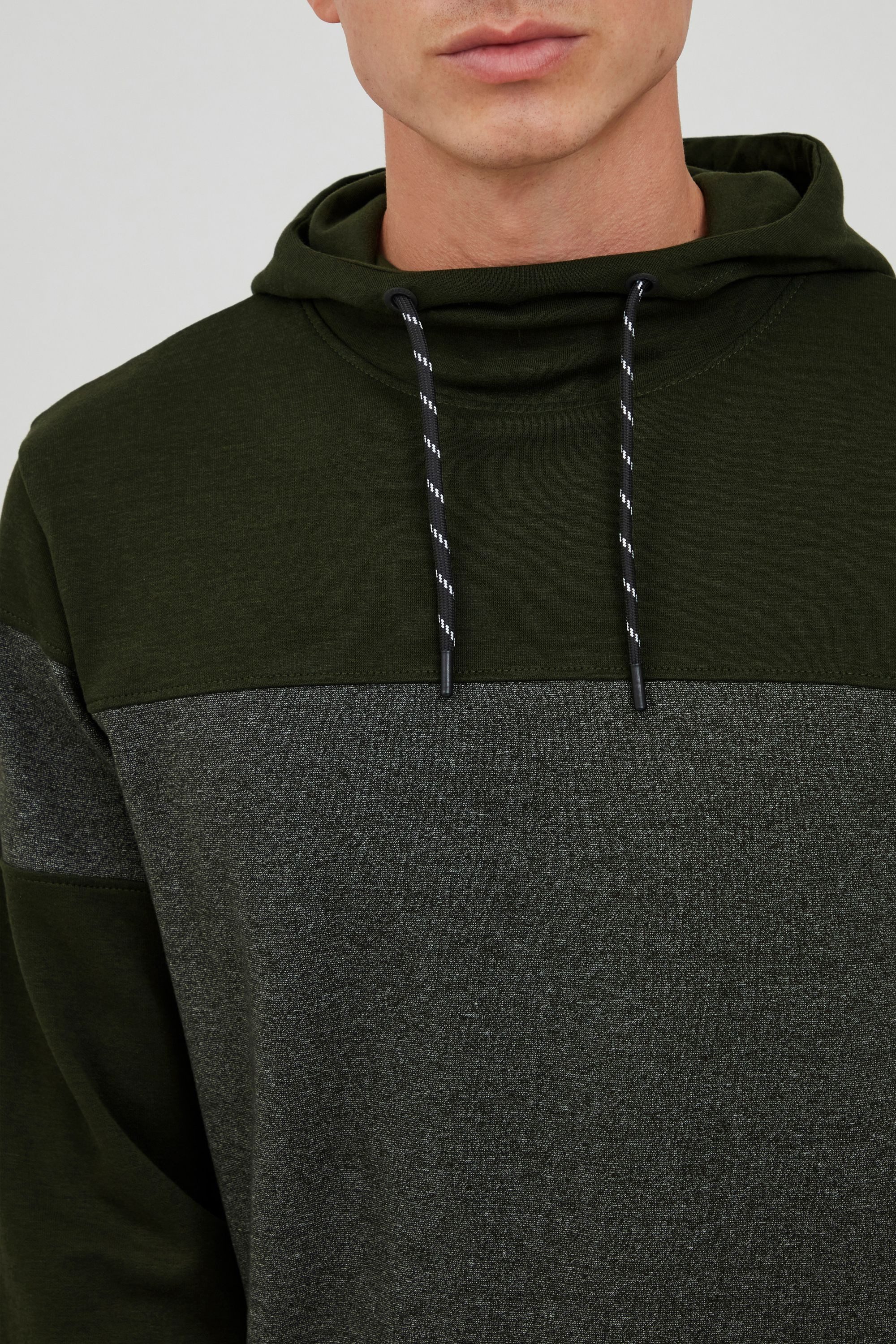 !Solid Hoodie SDBekir Kapuzensweatshirt mit Musterung und Kordelzug