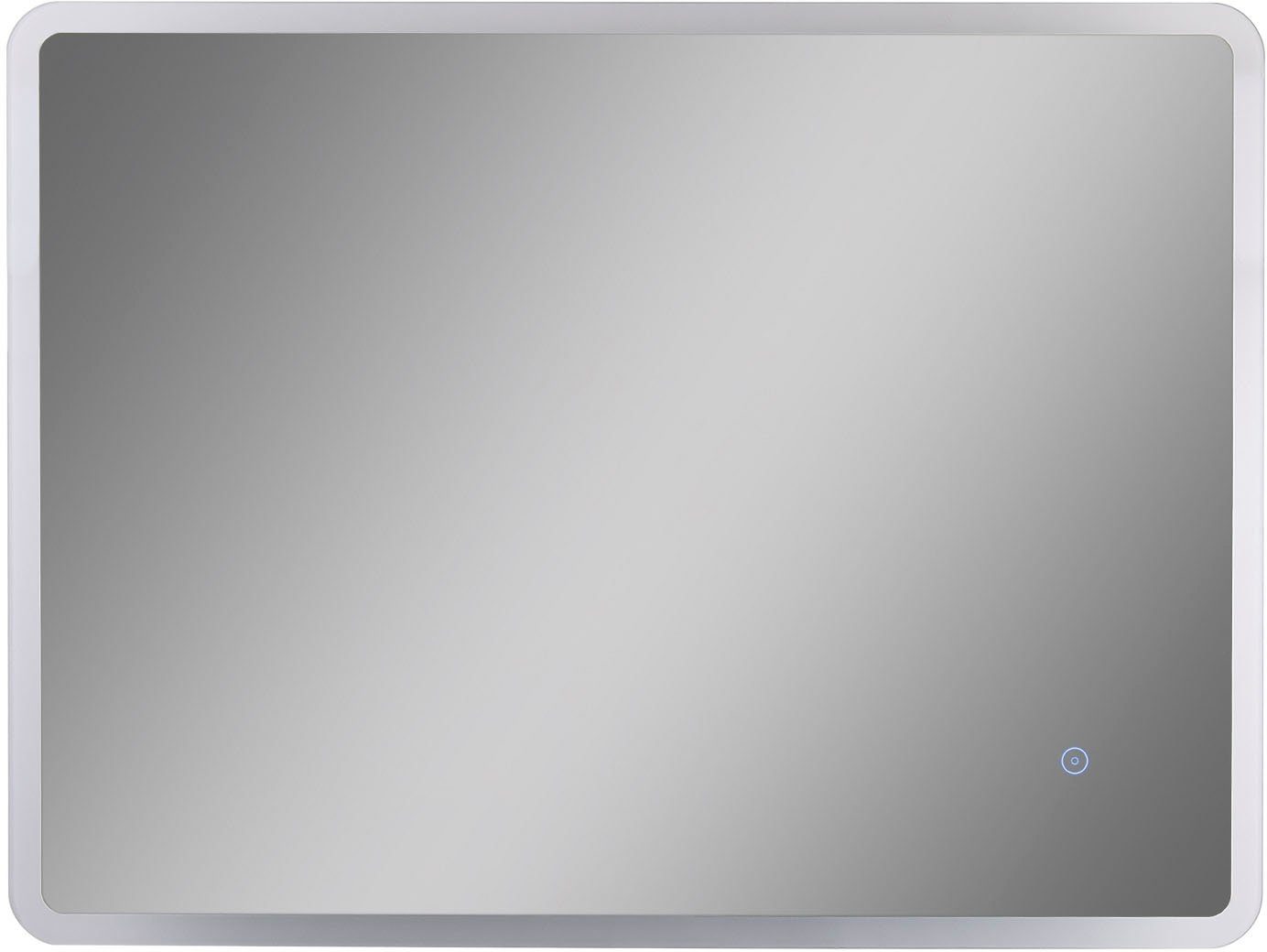 Rund Touch-Schalter Home LED IP44 50cm Bad Backlight Spiegel integriert, Paco Wandspiegel Neutralweiß, fest DAISY, LED Wandleuchte