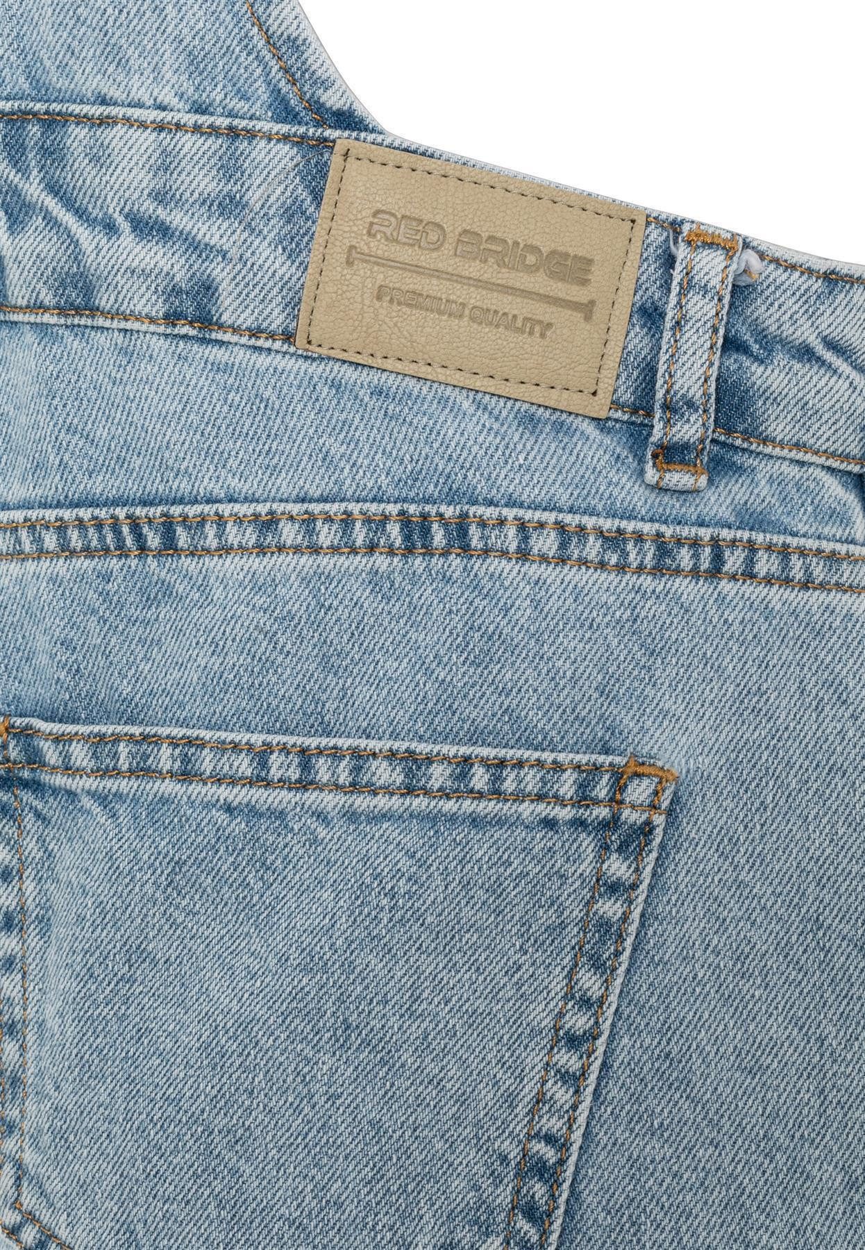 RedBridge Jeanslatzhose Red Bridge Damen Kurze Shorts Hot-Pants Latzhose Sa günstig online kaufen