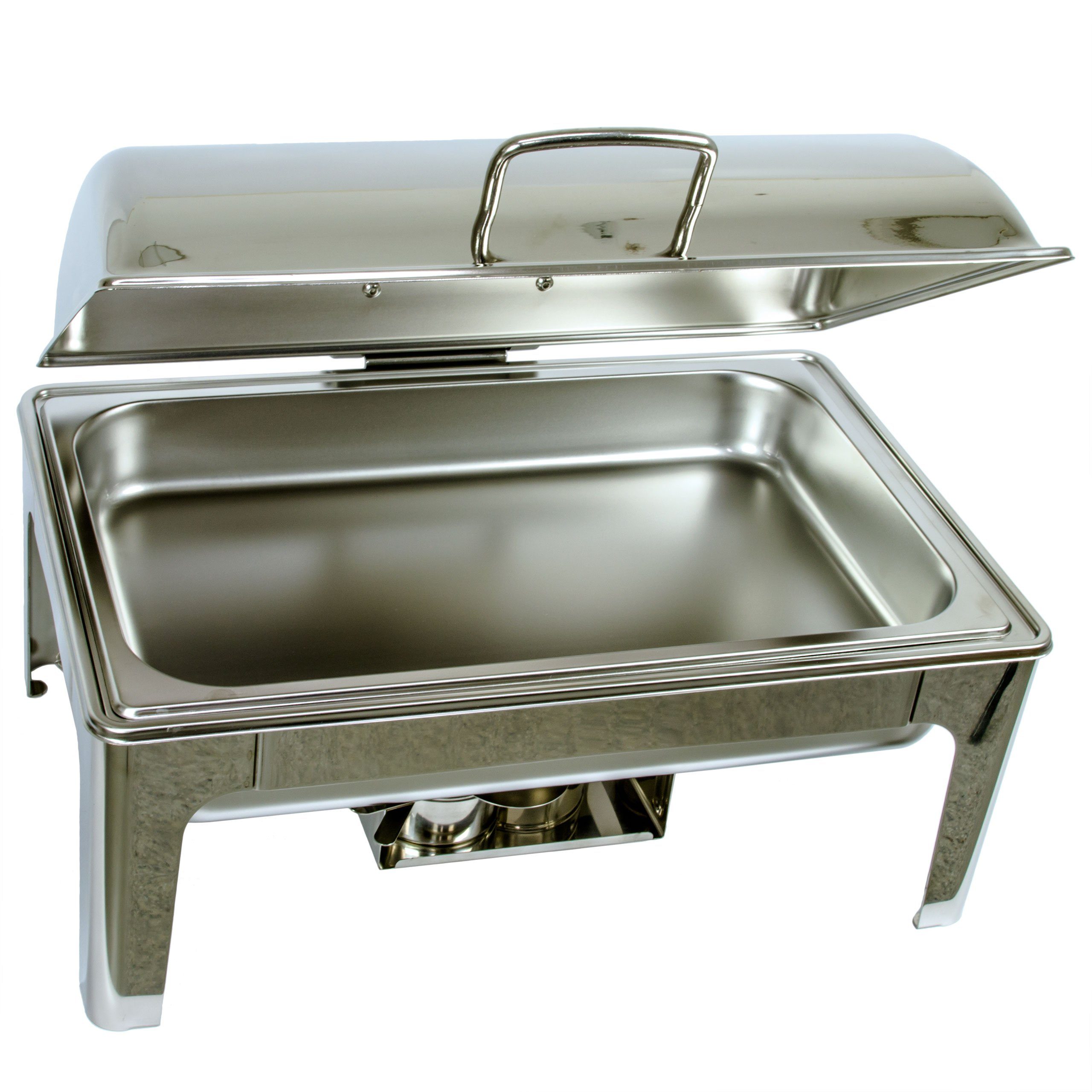 Airbrush-City Thermobehälter Edelstahl Luxus Speisenwärmer Warmhaltebehälter Chafing Dish 9,0 Liter, (0-tlg)