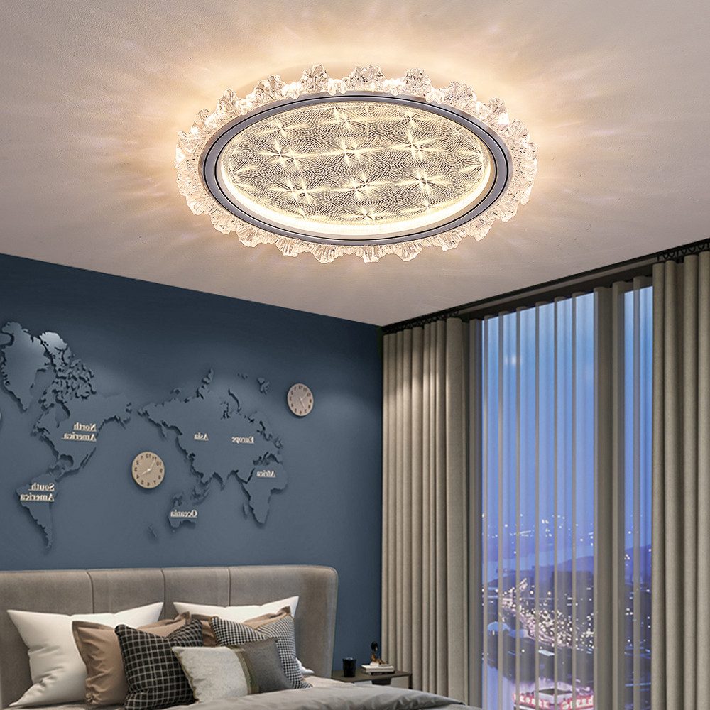 Eurotondisplay LED Deckenleuchte LED Deckenleuchte Fernbedienung/Handy-App günstig online kaufen