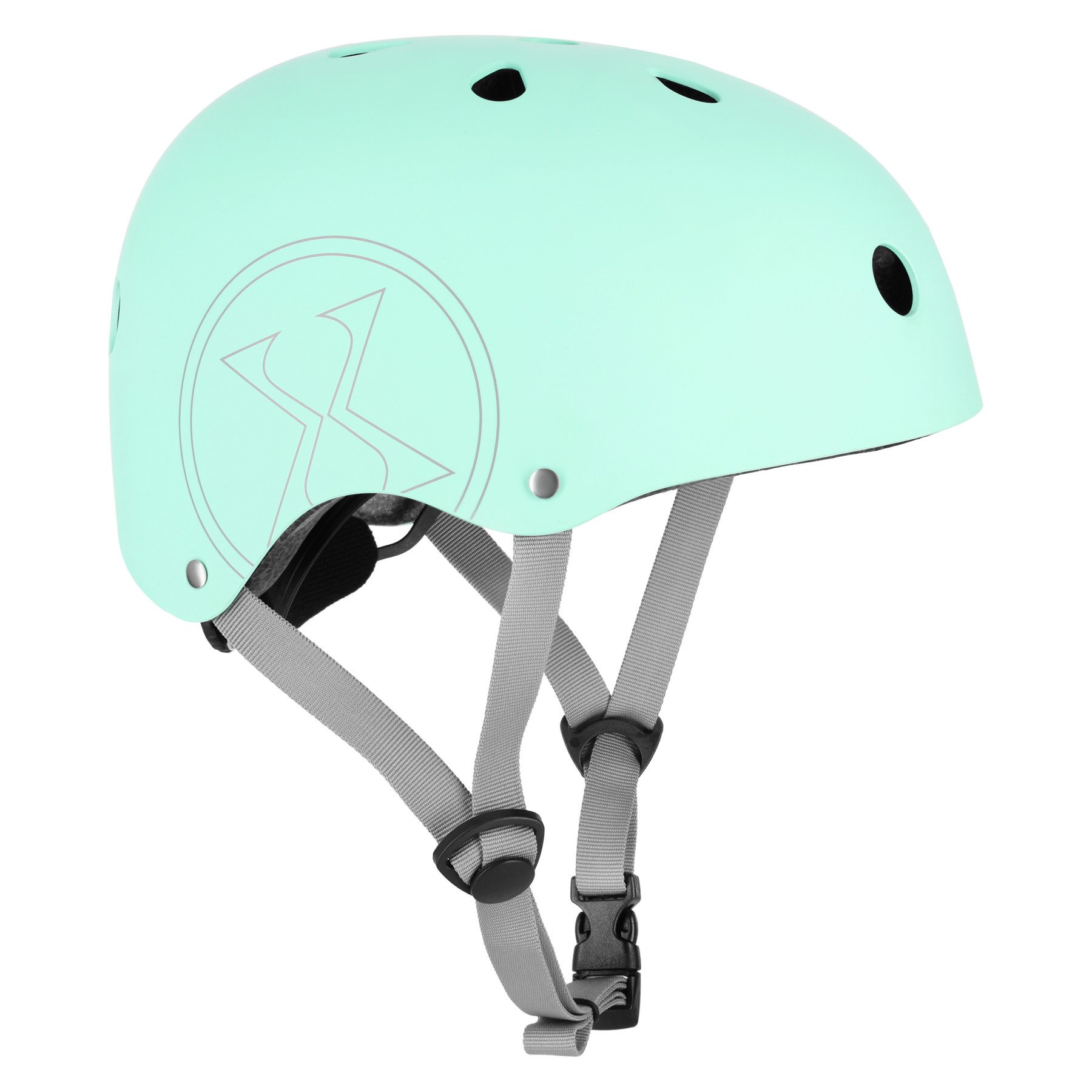 NILS EXTREME Allroundhelm Helm Fahrradhelm Rollerhelm Kinderhelm X Mint Skatehelm, für Groß und Klein
