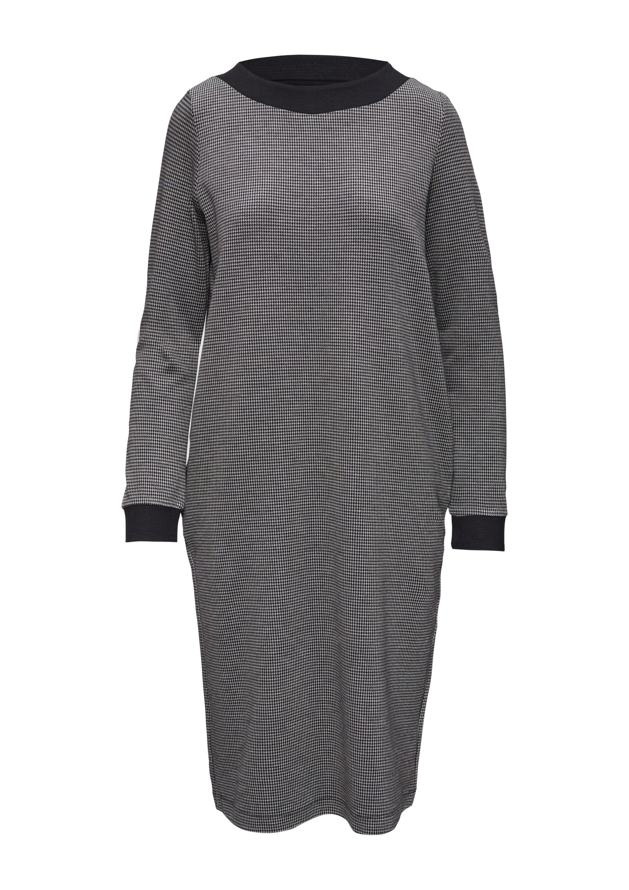 s.Oliver Minikleid Kleid Kleid mit Hahnentrittmuster günstig online kaufen