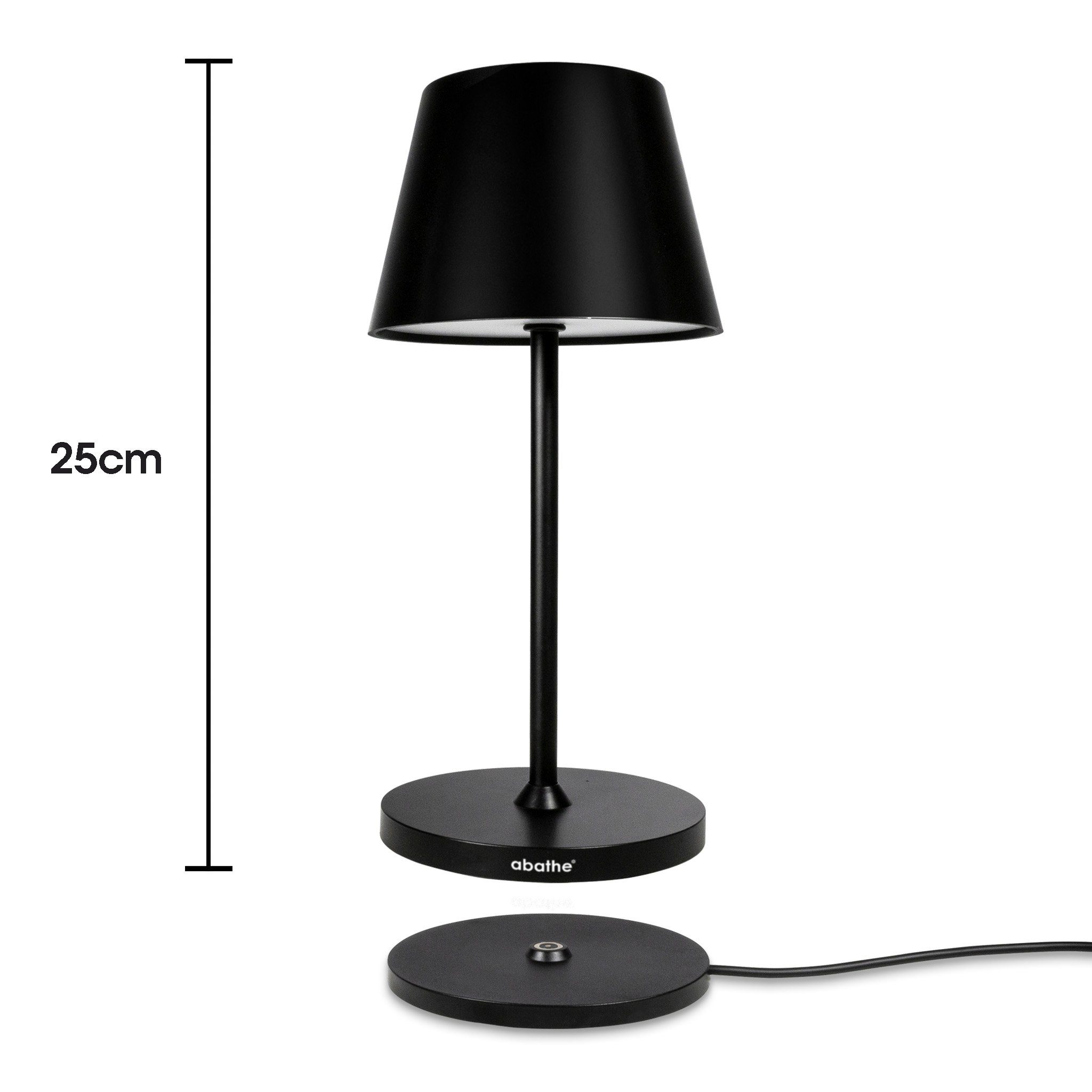 abathe USB-Tischleuchte abathe LED Akku Tischleuchte günstig online kaufen