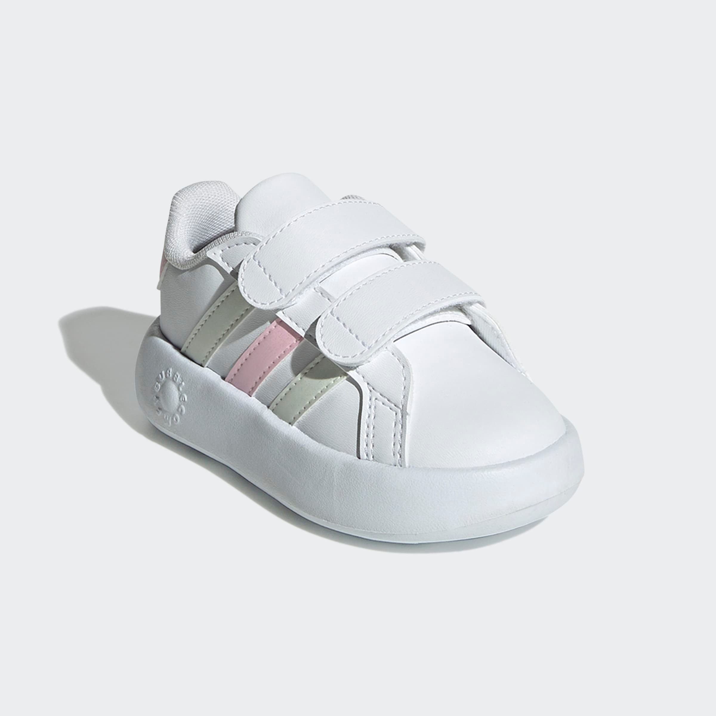 adidas Sportswear GRAND COURT 2.0 KIDS Klettschuh Design auf den Spuren des adidas Superstar, für Kinder