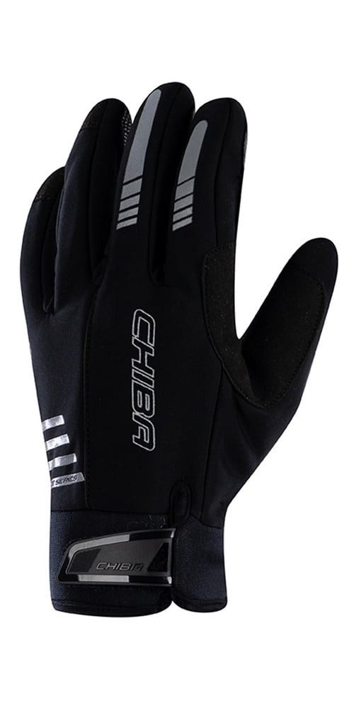 Chiba Multisporthandschuhe Winterhandschuhe Competition Plus (winddicht, atmungsaktiv) schwarz