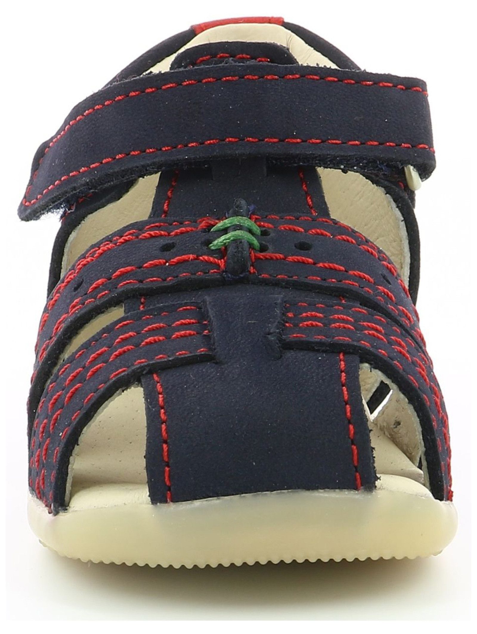 Kickers Sandalen Nubukleder Riemchensandale