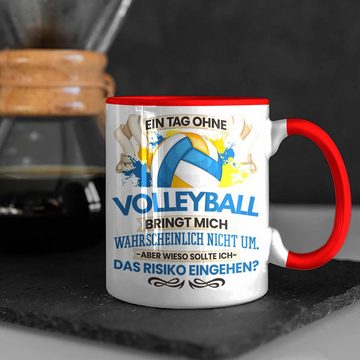 Trendation Tasse Trendation - Volleyball Tasse Geschenk für Volleyball-Trainer Spieler