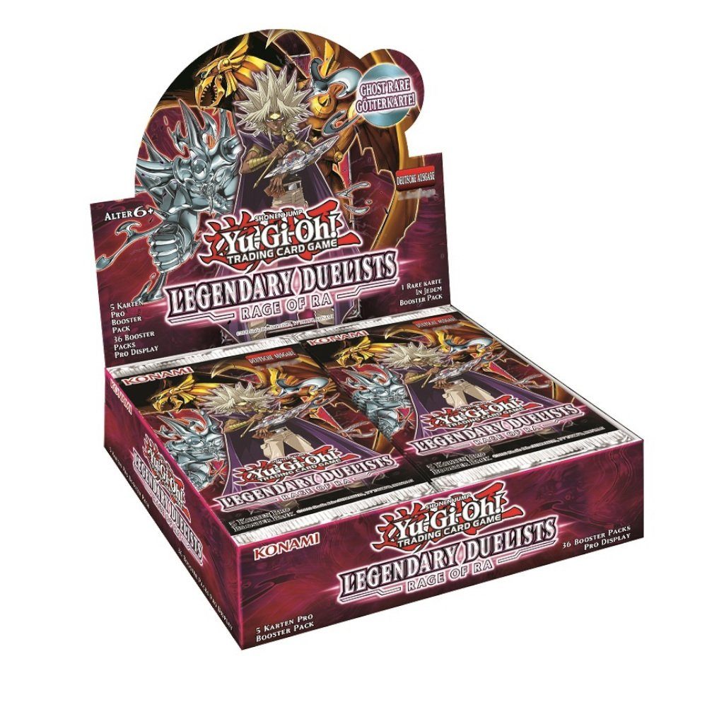 Konami Sammelkarte YU-GI-OH! RAGE OF RA 36ER BOOSTER DISPLAY REPRINT Deutsch