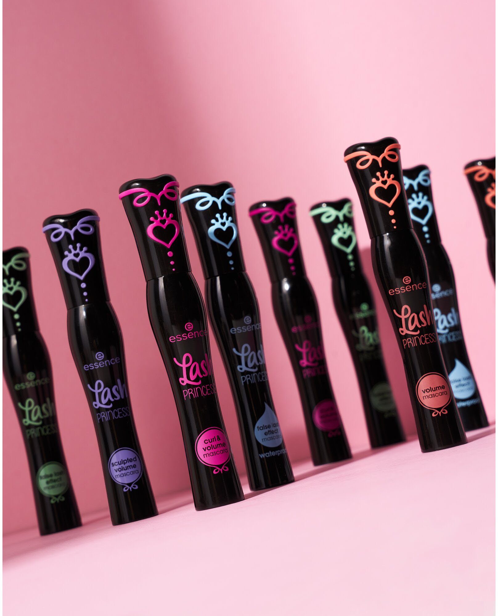 Lash curl Mascara 3-tlg. volume & Essence mascara, PRINCESS