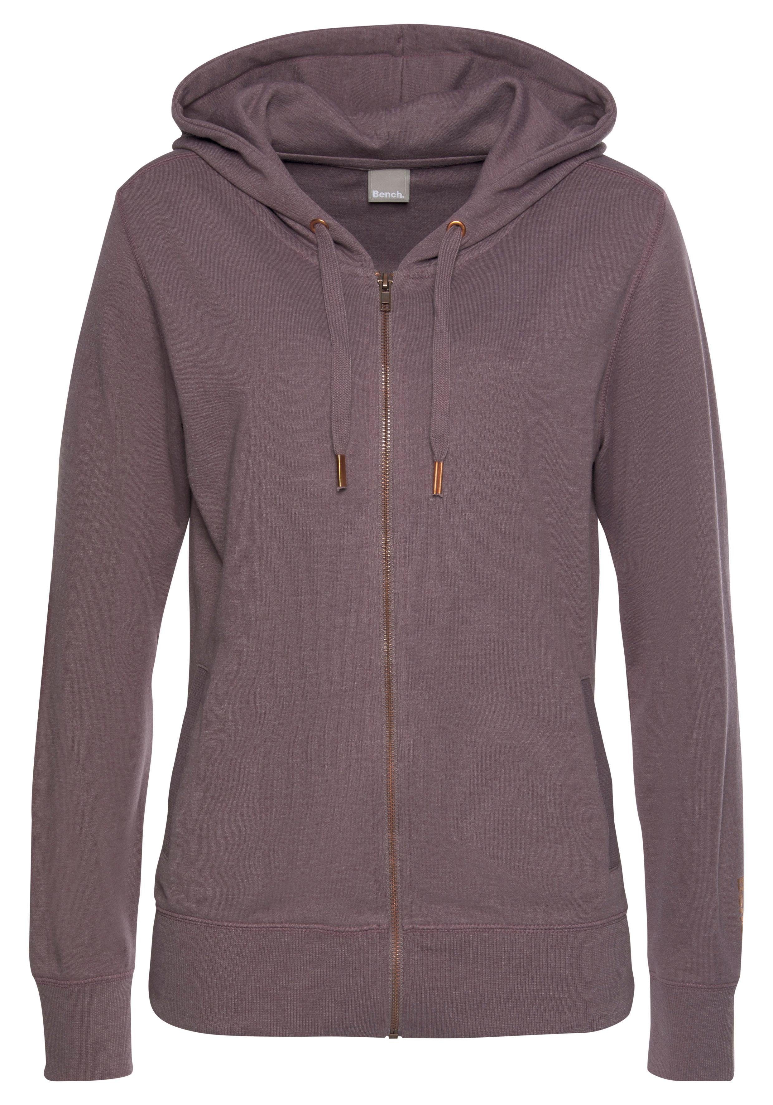 Bench. Loungewear Sweatjacke mit Taschen und Zipper, Loungeanzug – Bild 2 von 5
