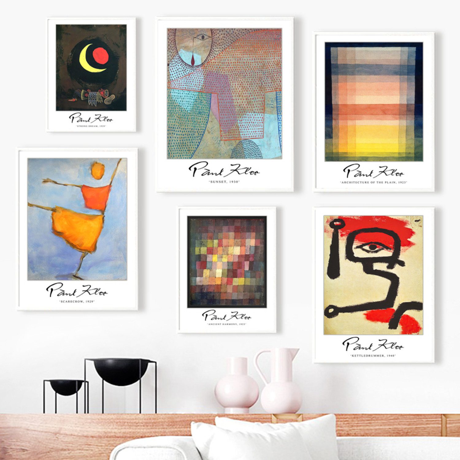 TPFLiving Kunstdruck OHNE RAHMEN, Paul Klee günstig online kaufen