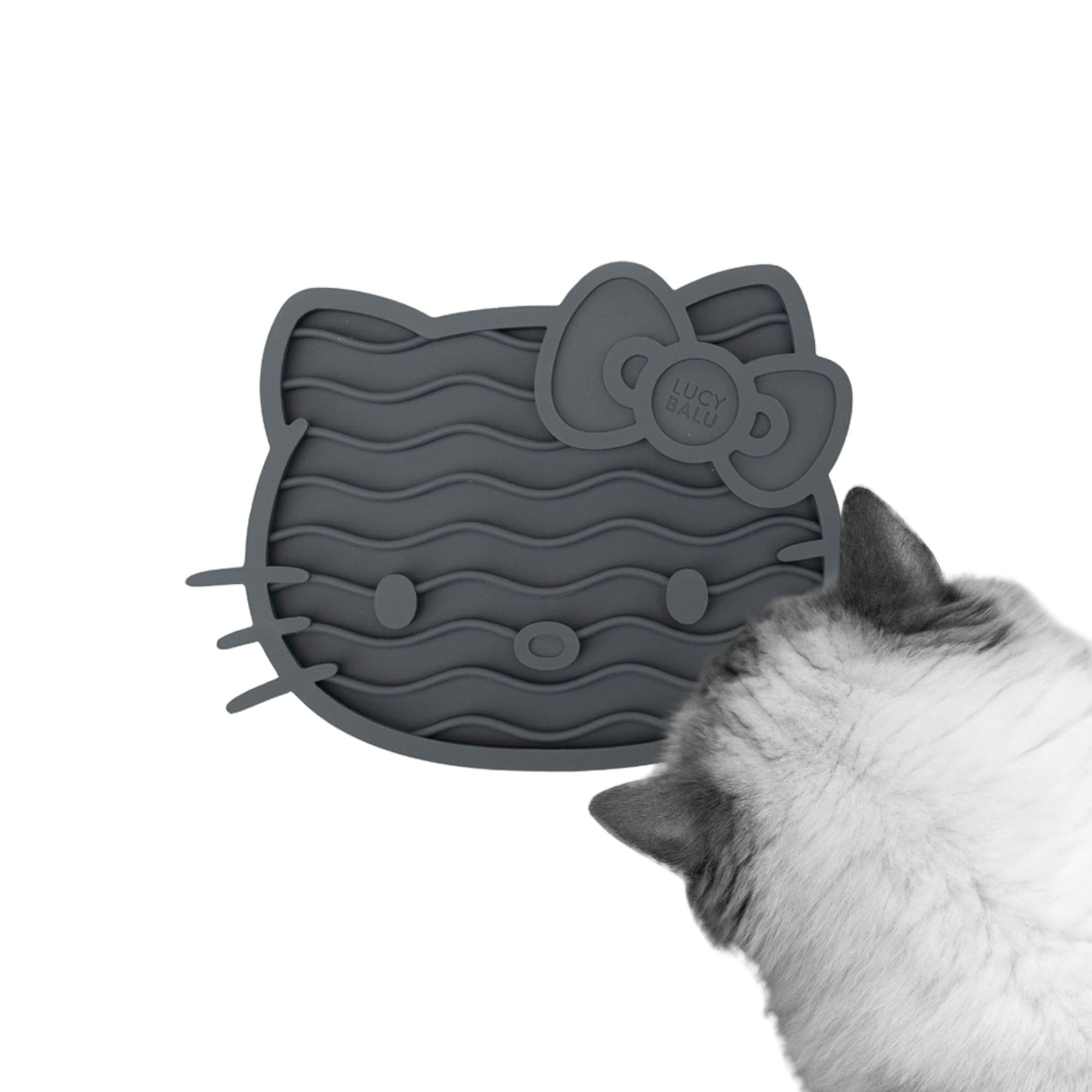 LucyBalu Antischlingnapf ZENCAT Schleckmatte für Katzen