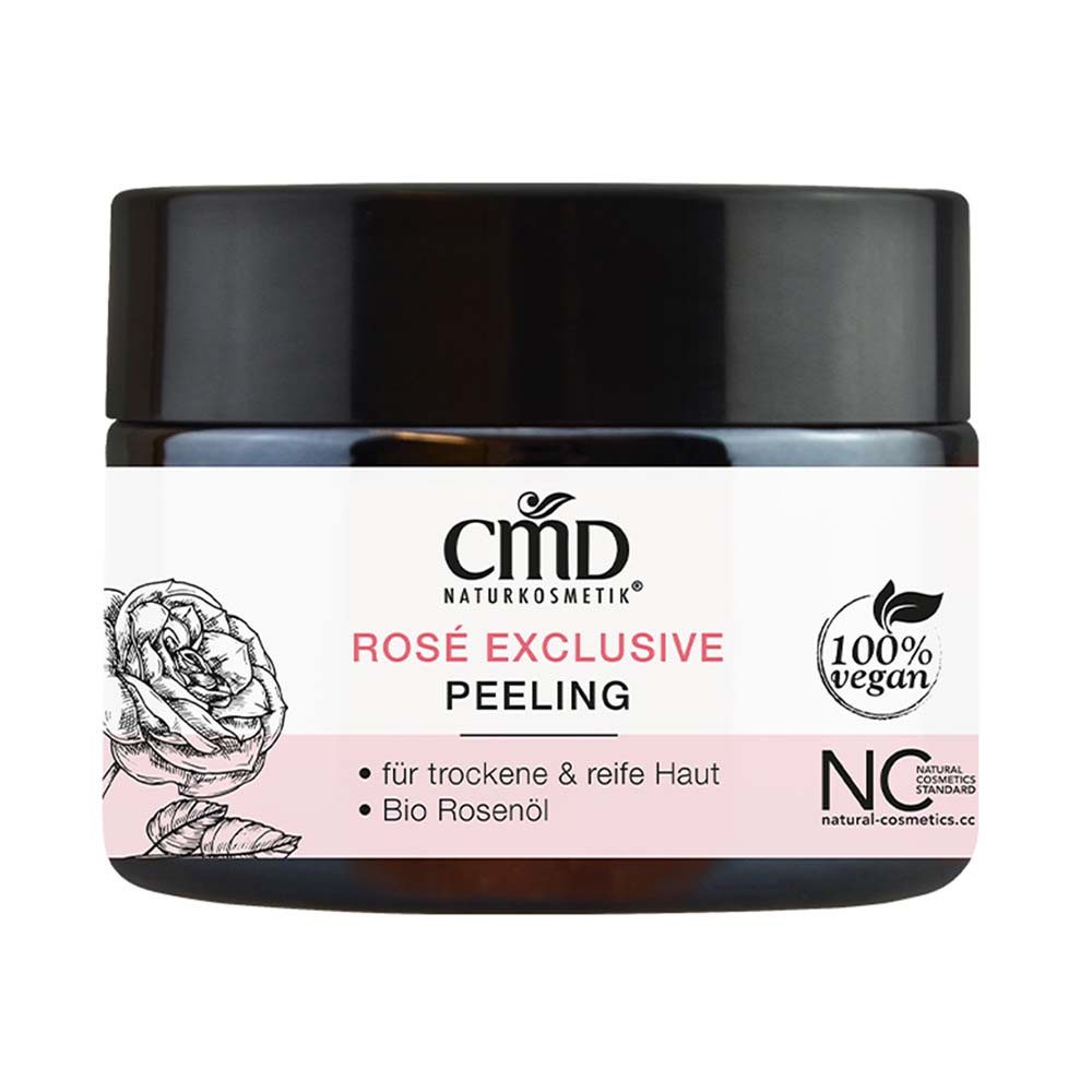CMD Naturkosmetik Gesichtspeeling Rosé Exclusive