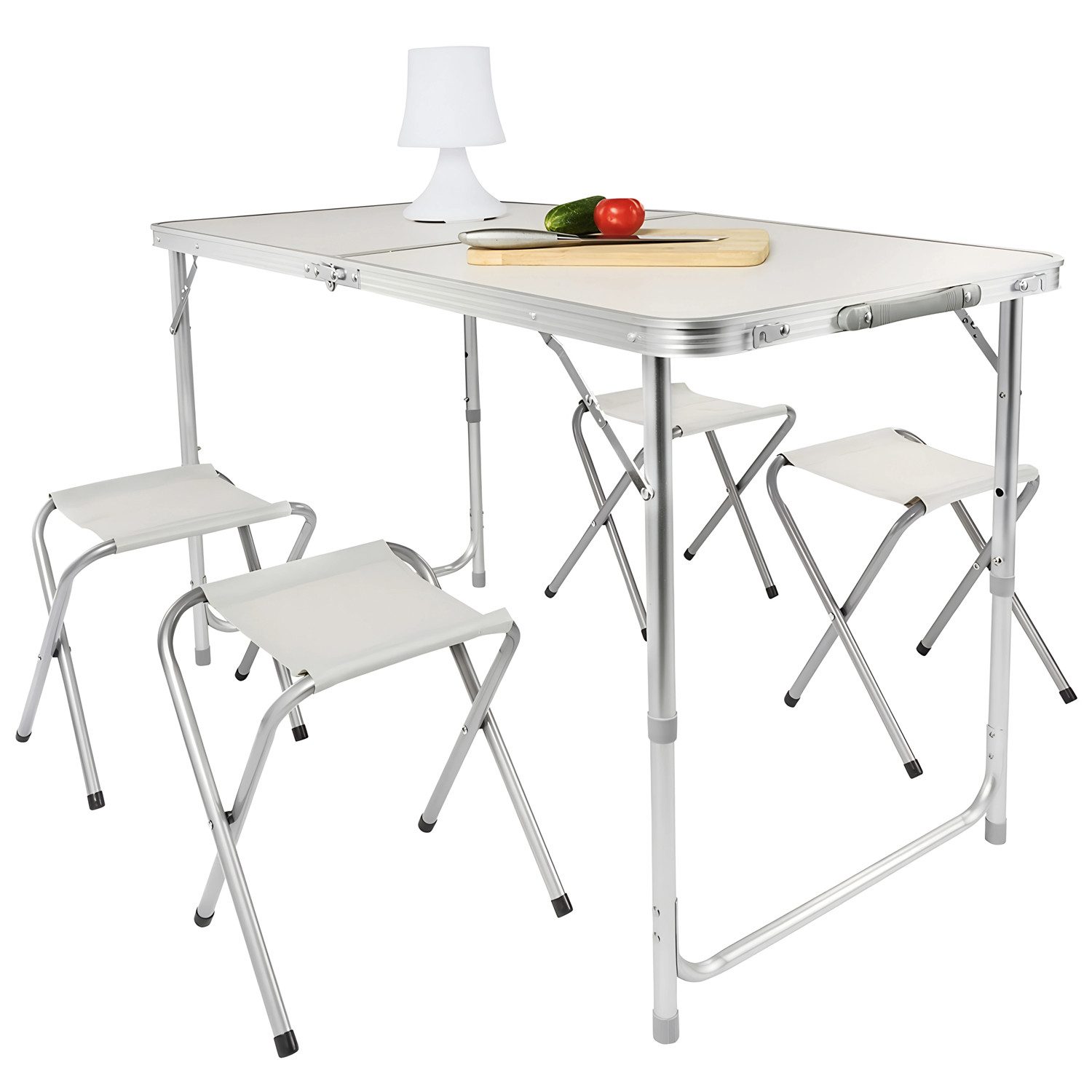Goods+Gadgets Klapptisch Klappbarer Campingtisch (Mehrzwecktisch, Campingti günstig online kaufen