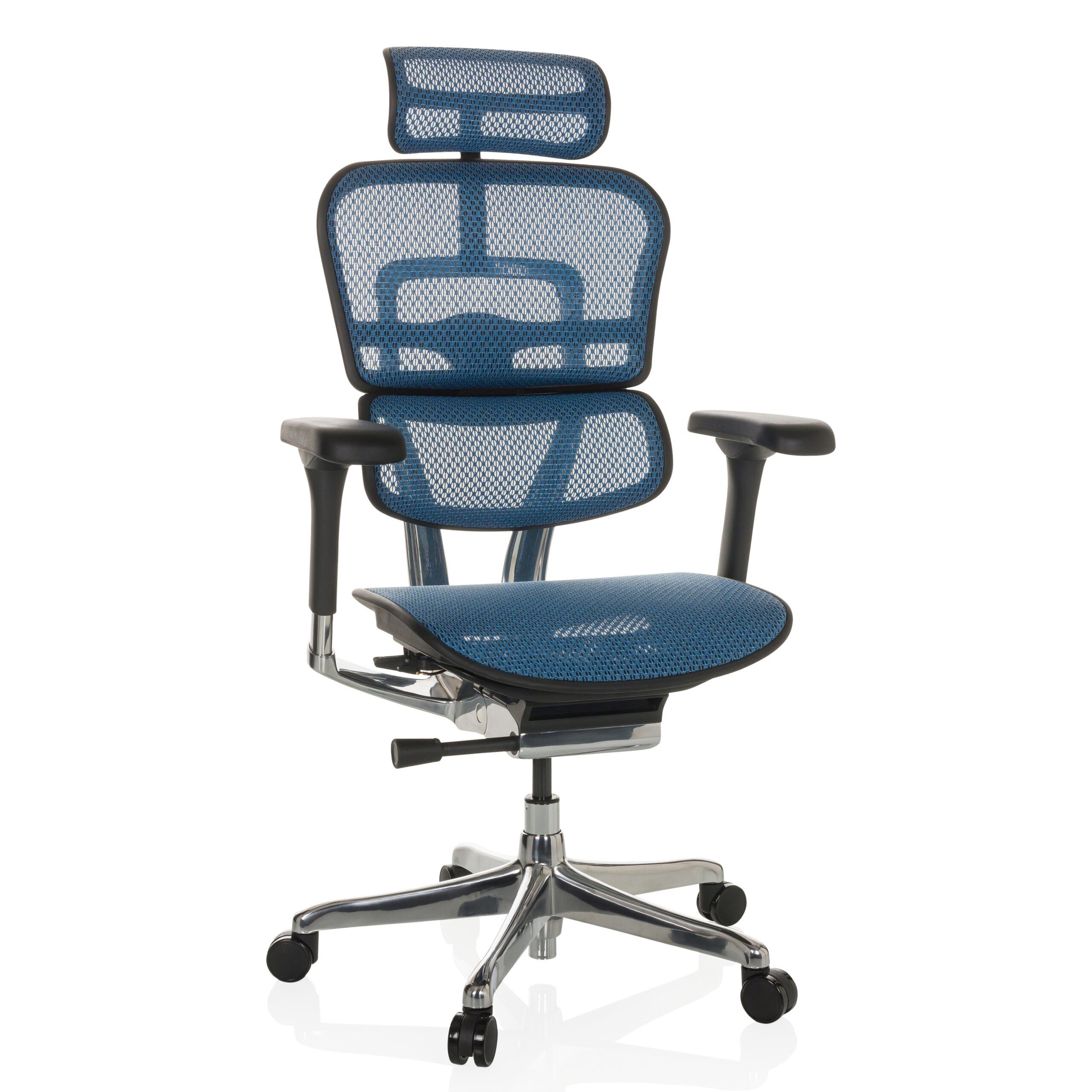 hjh OFFICE Drehstuhl Luxus Chefsessel Ergohuman Gen2 Netzstoff (1 St), Profi Bürostuhl Schreibtischstuhl ergonomisch