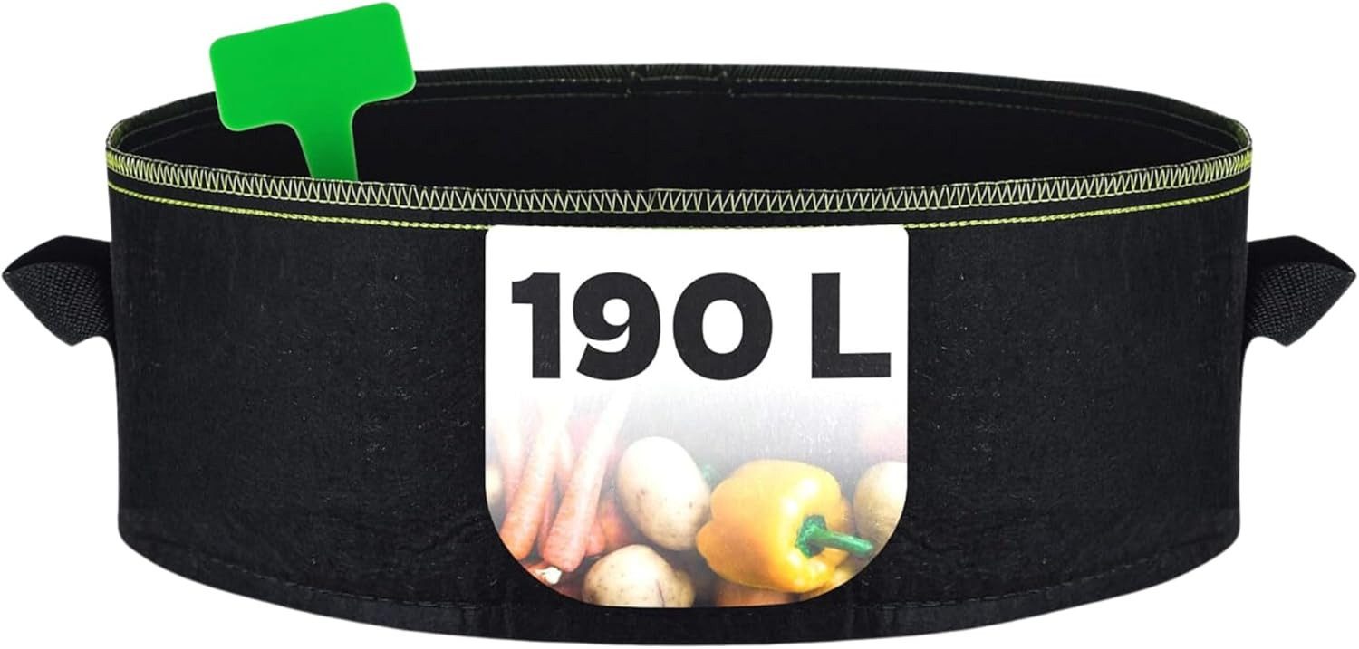 Praknu Pflanzkübel Hochbeet Pflanzsack Groß 190L günstig online kaufen